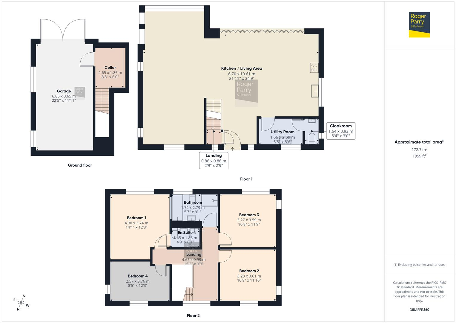 Brookland House,Westwood Park, Welshpool floorplan