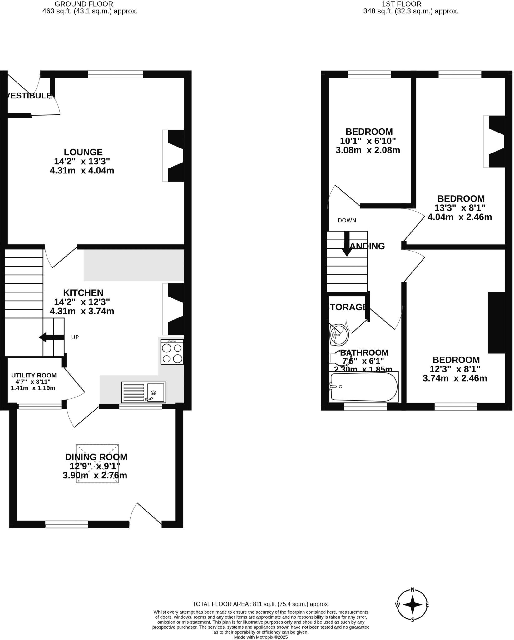 Mayflower Cottages, Standish, Wigan floorplan