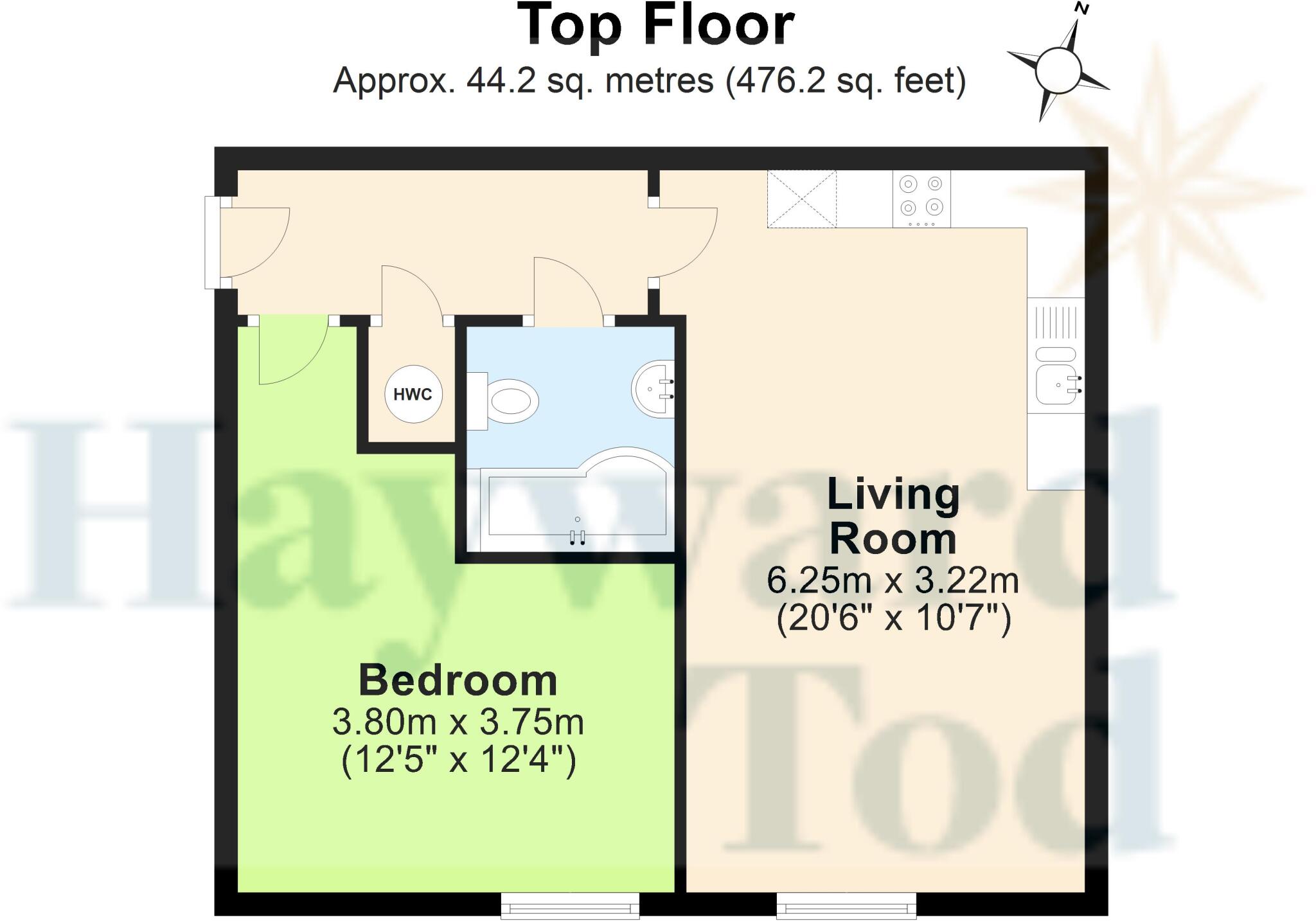 Waterside House, Denton Mill floorplan