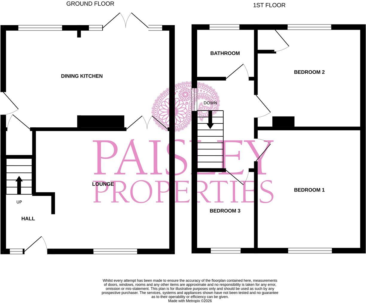 School Lane, Kirkheaton, Huddersfield, HD5 0JS floorplan