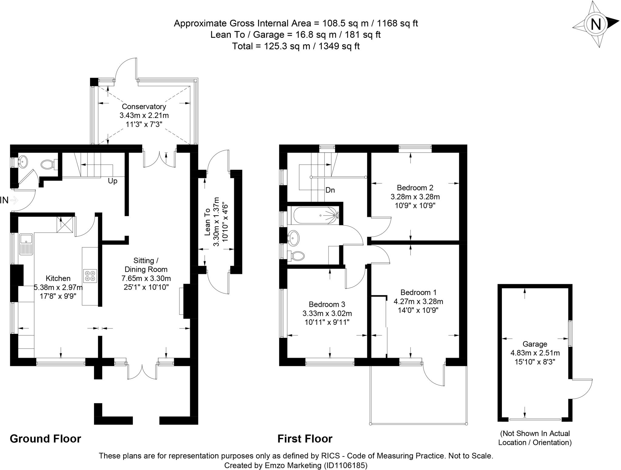 Culver Drive, Hayling Island, Hampshire, PO11 floorplan