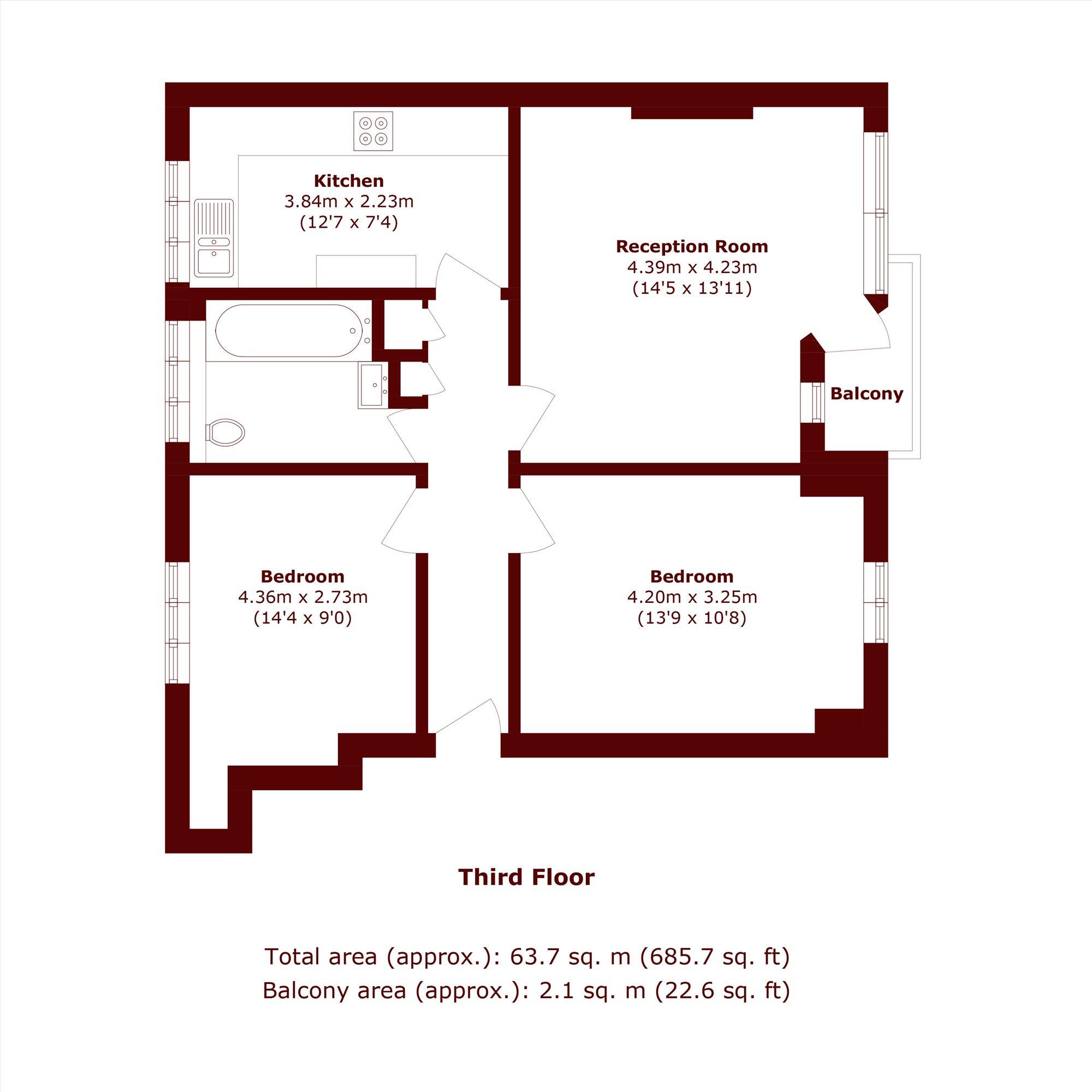 Jamaica Road, Bermondsey floorplan
