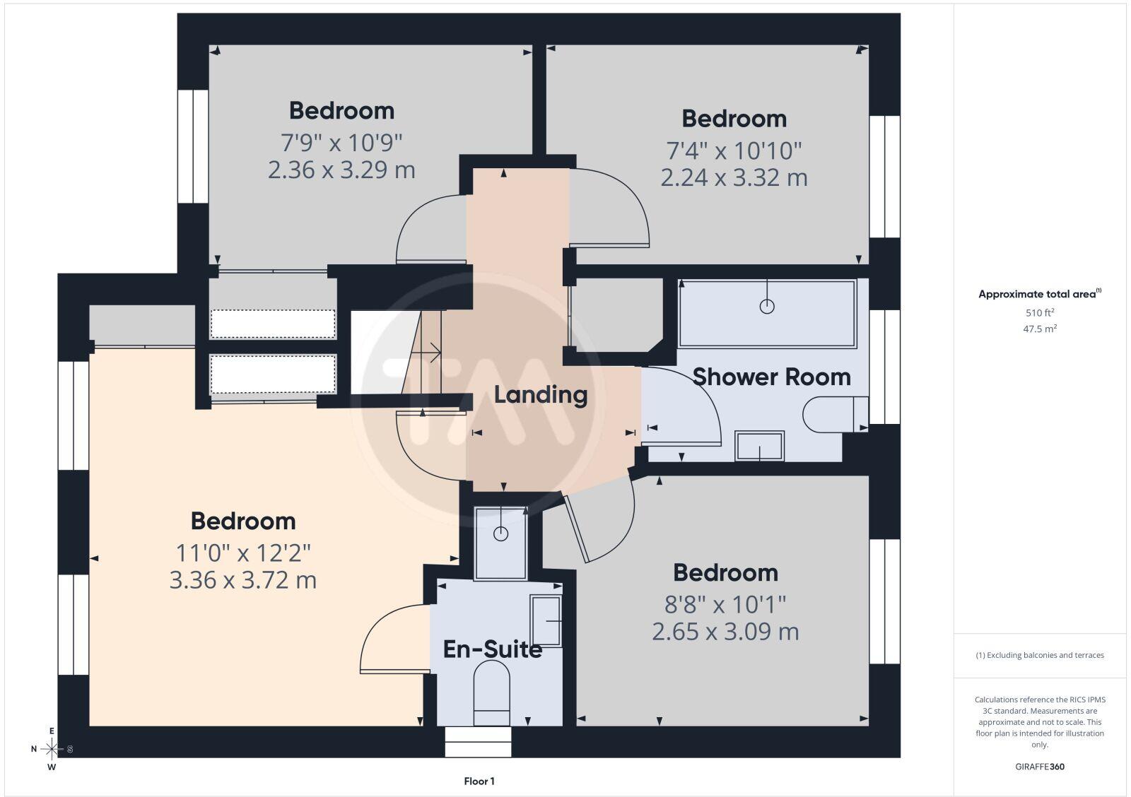 Buttercup Mead, Biggleswade, Bedfordshire, SG18 floorplan