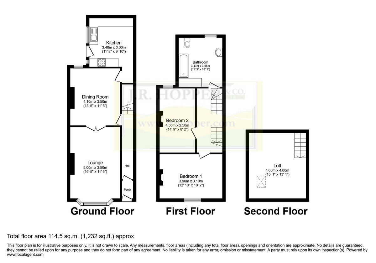 Hill View, Gayle, DL8 3RW floorplan