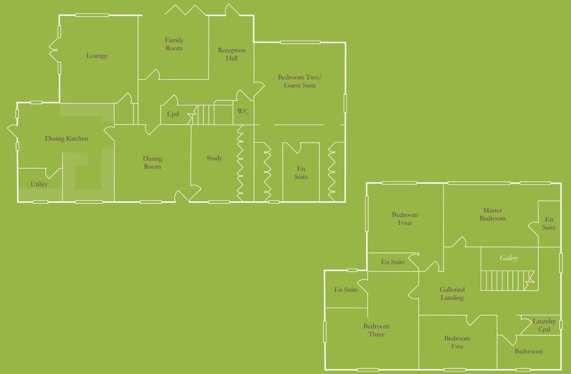 Ravens Nest, Newchurch Road, Hoar Cross, DE13 floorplan