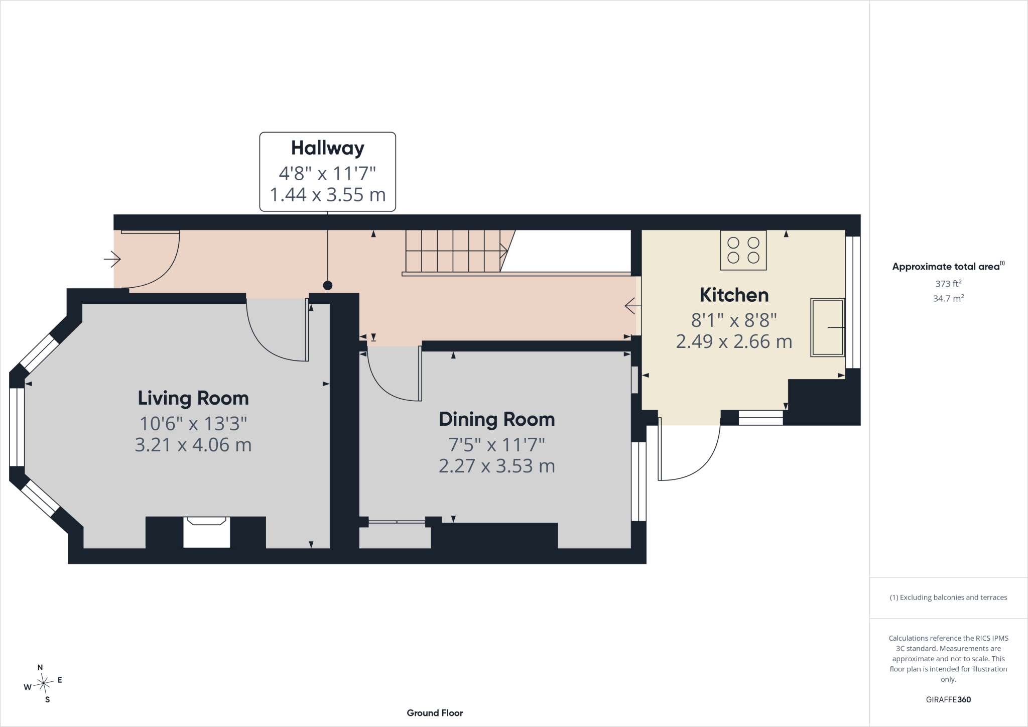 Garden Road, Folkestone floorplan