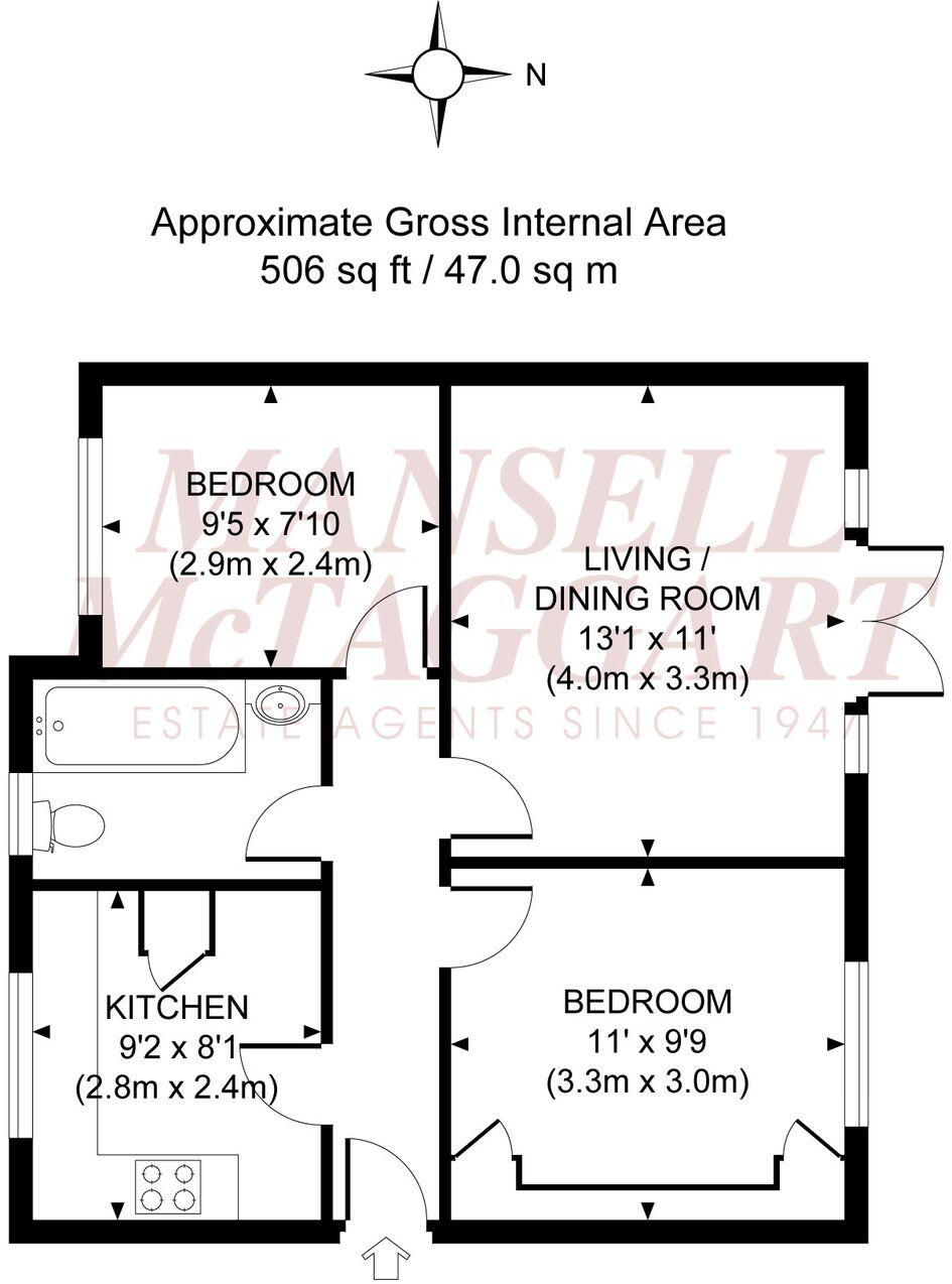 St. Marys Road, Burgess Hill, RH15 floorplan
