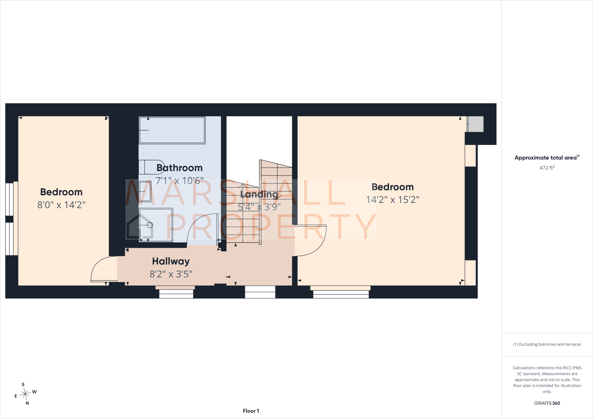 Mount Street, Liverpool, L1 floorplan