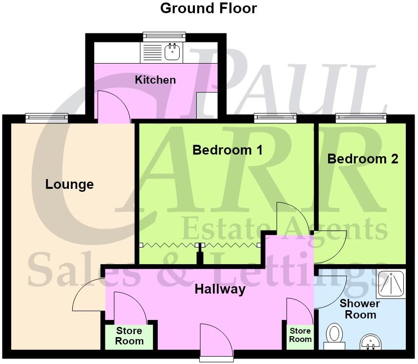 St Annes Court, St Annes Way, Kingstanding, Birmingham B44 0HN floorplan