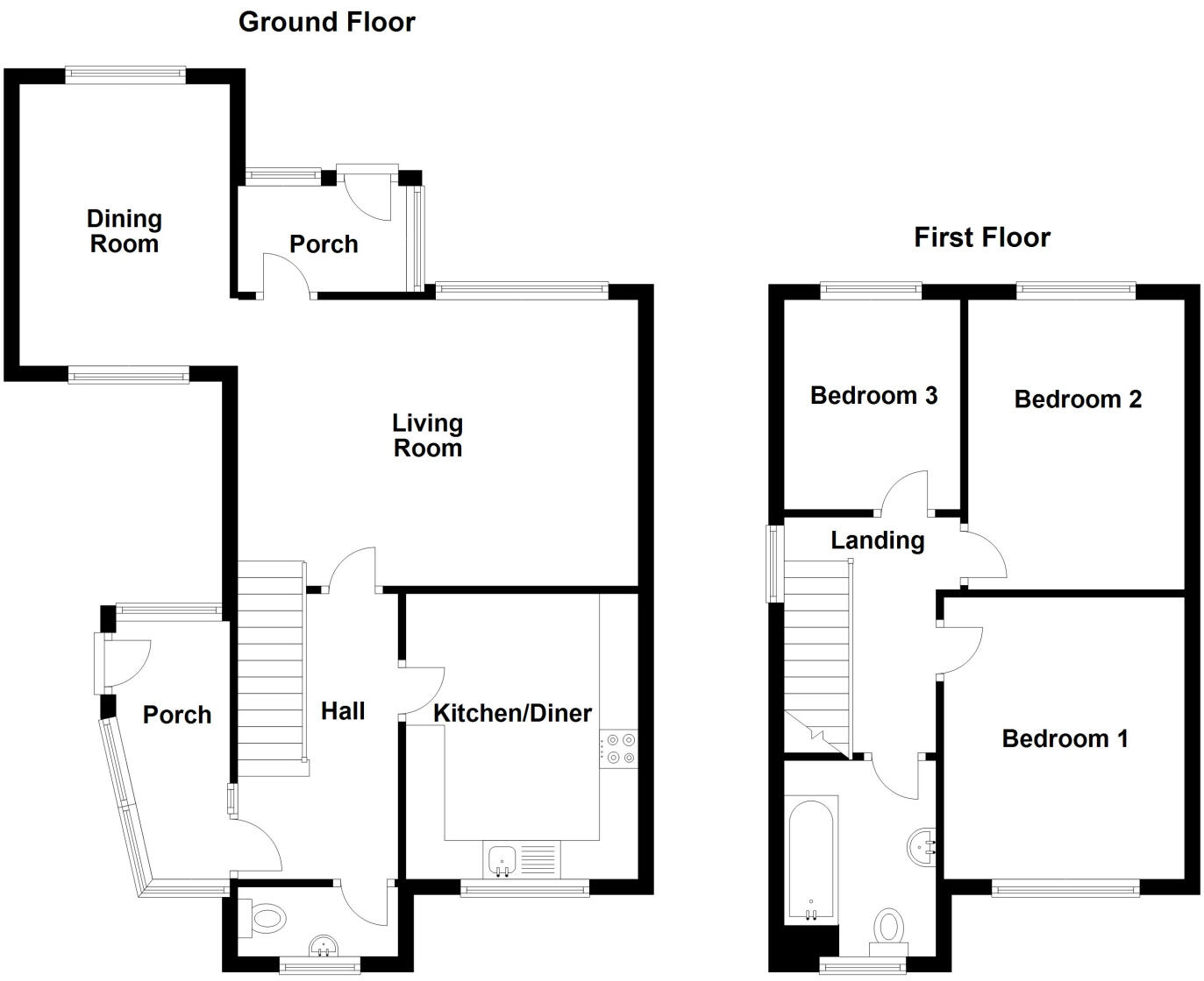 Kestrel Way, Clacton on Sea, CO15 floorplan