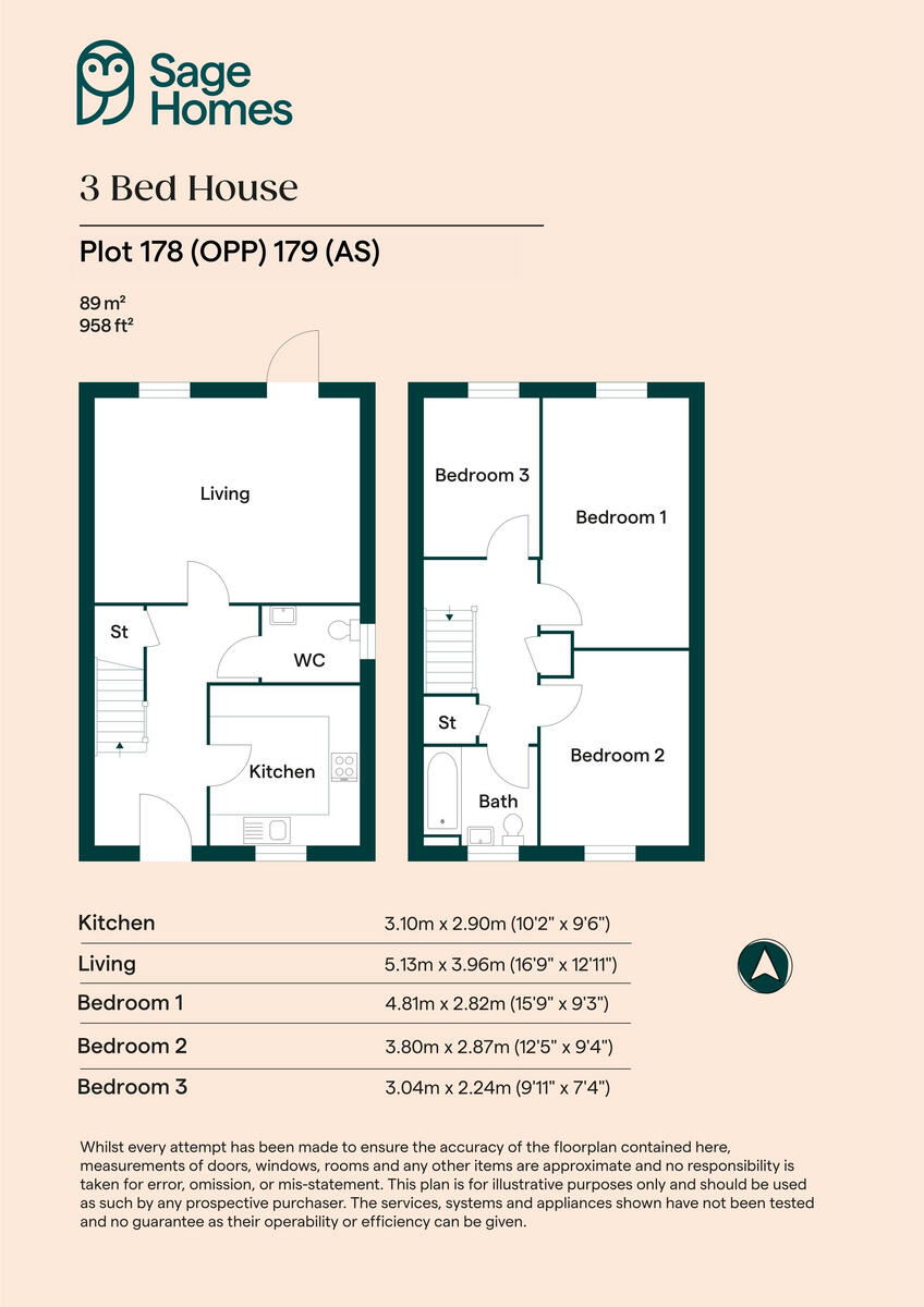 Isabel Road, Leicester floorplan