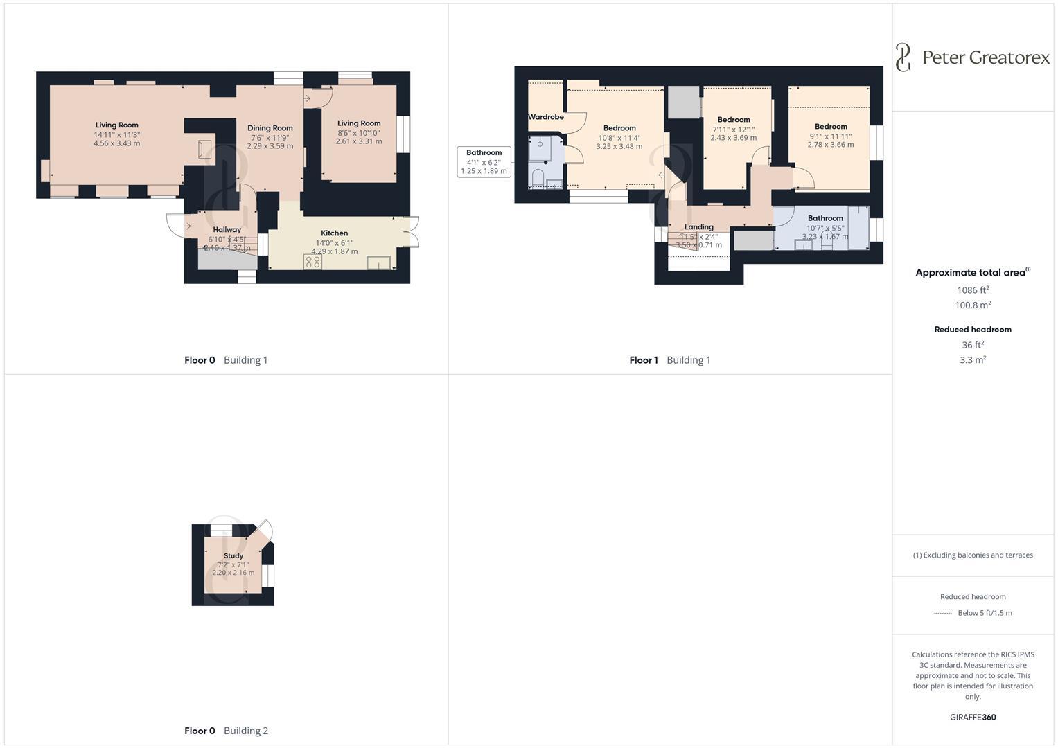 Rhodyate, Blagdon, Somerset floorplan