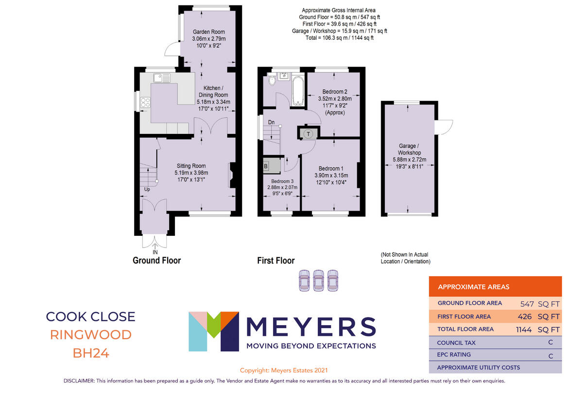 Cook Close | Ringwood | BH24 floorplan