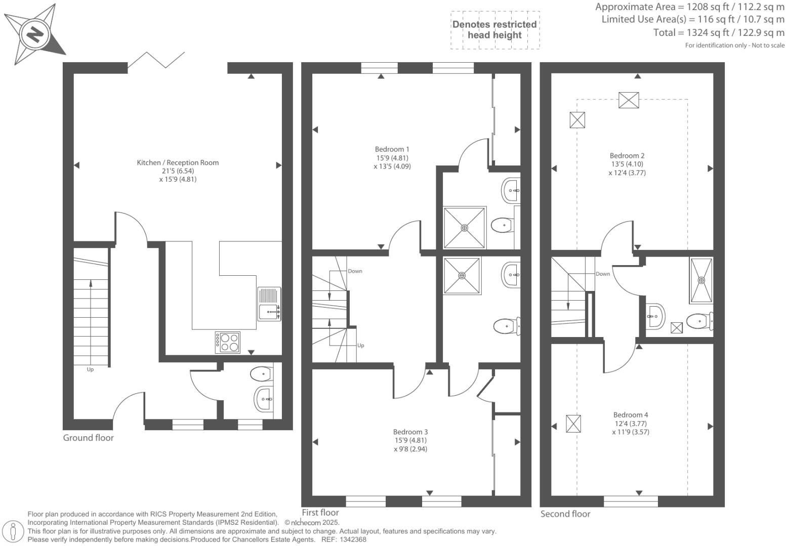 St. Peters Road, Oxford floorplan