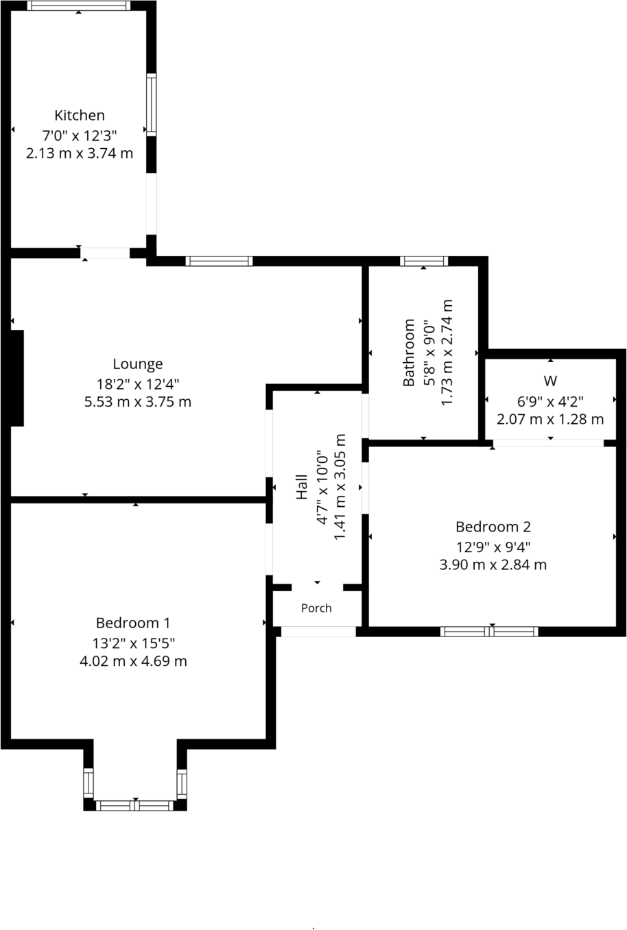 46 Clober Road, Milngavie, Glasgow, G62 7SR floorplan