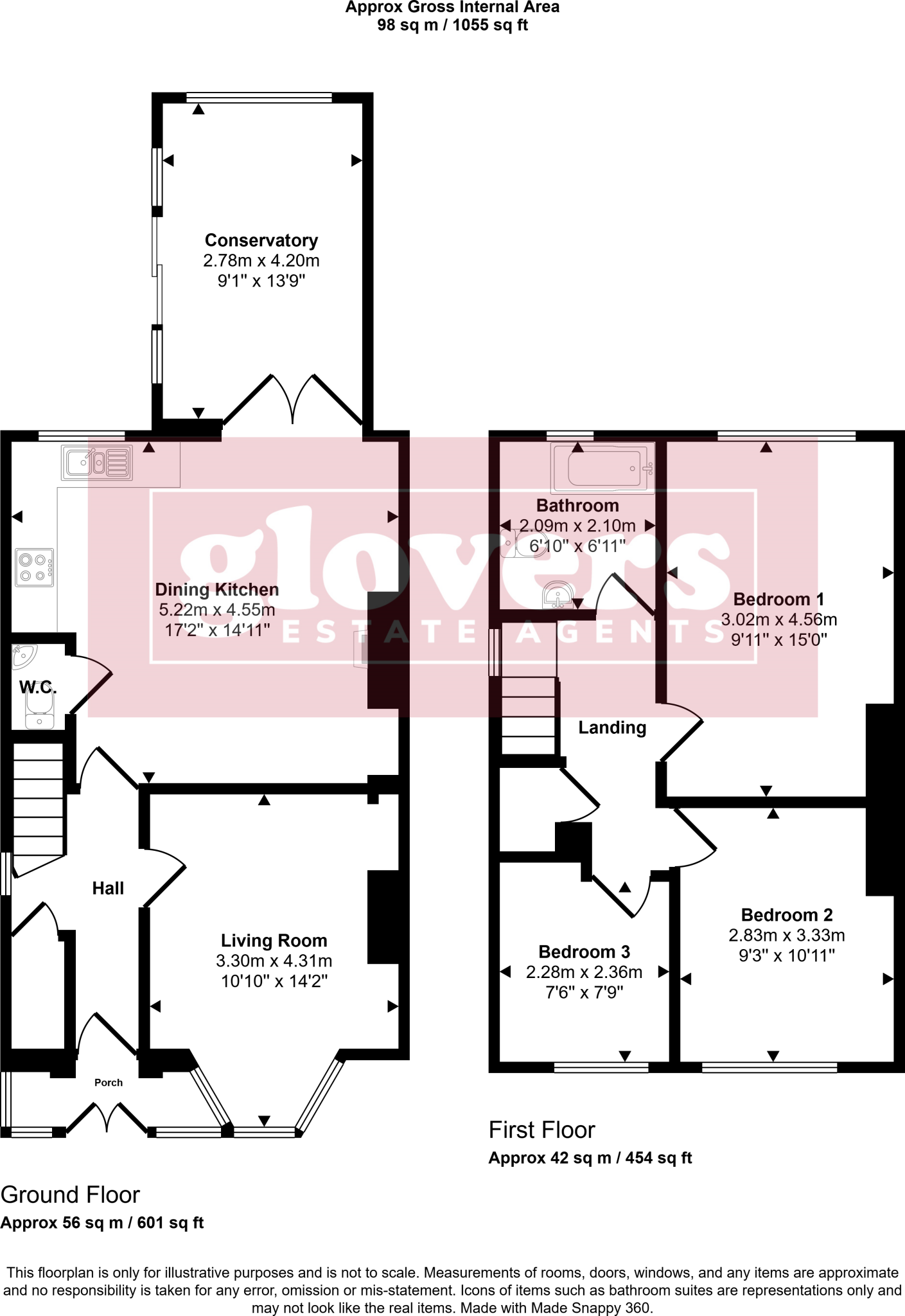 Haunch Lane, Kings Heath, Birmingham, B13 floorplan