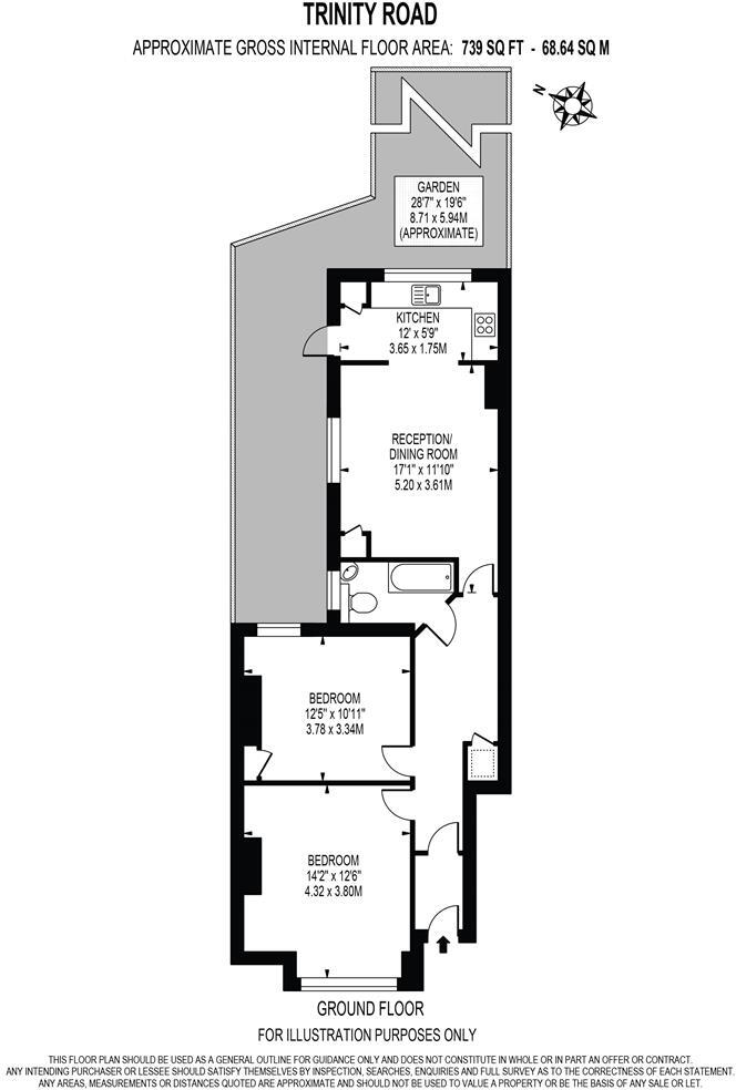 Trinity Road, Wimbledon floorplan