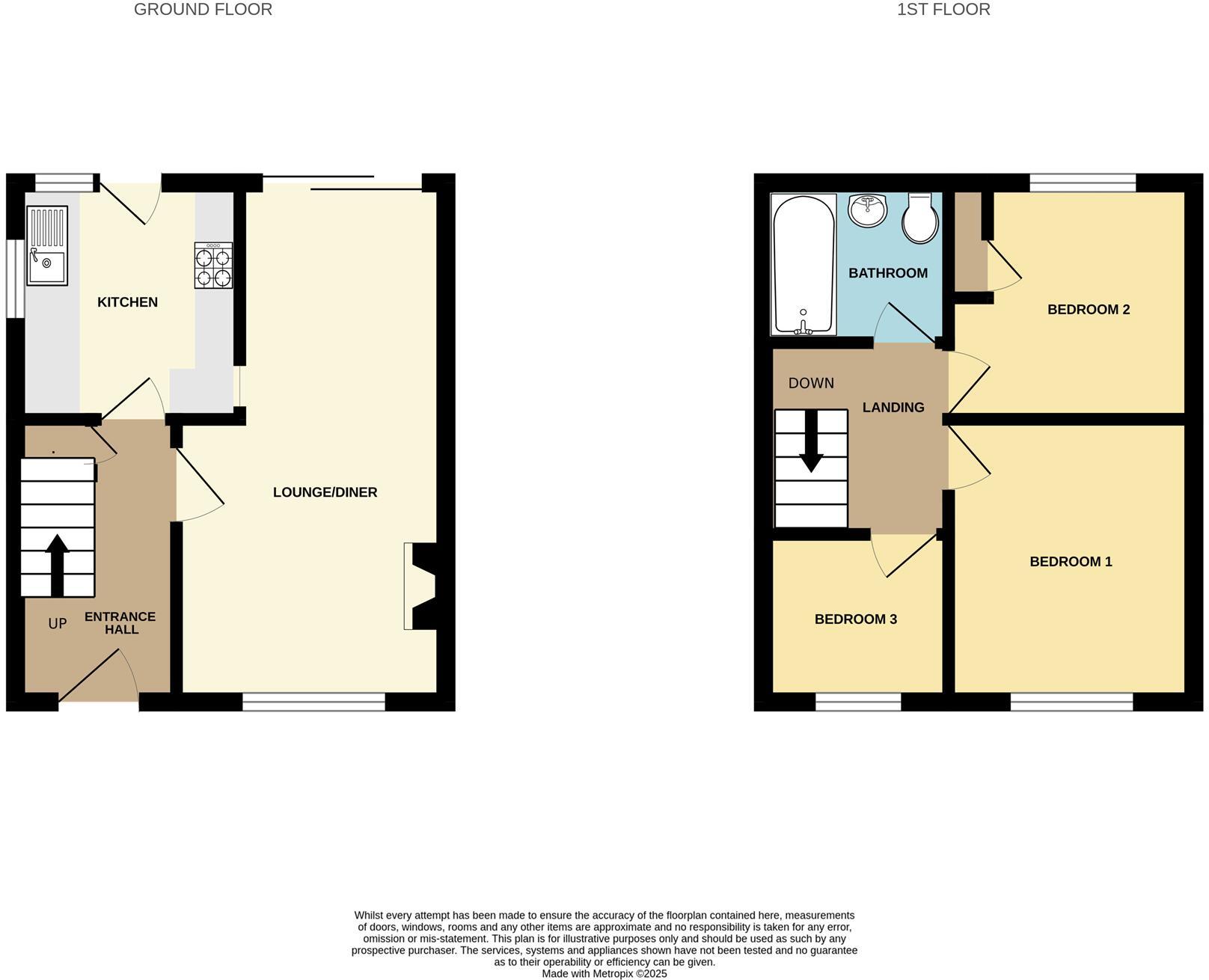 Charles Road, Brightlingsea floorplan
