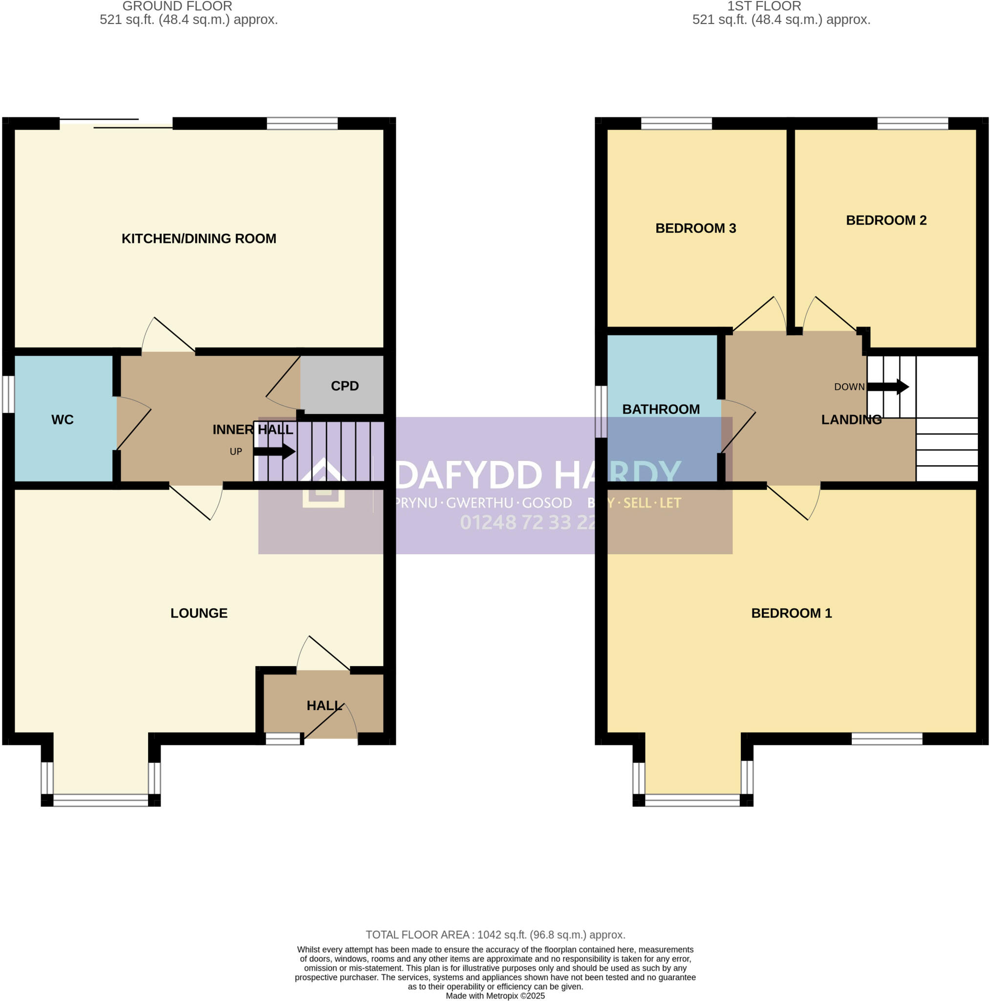 Gwalchmai, Holyhead, Isle of Anglesey, LL65 floorplan