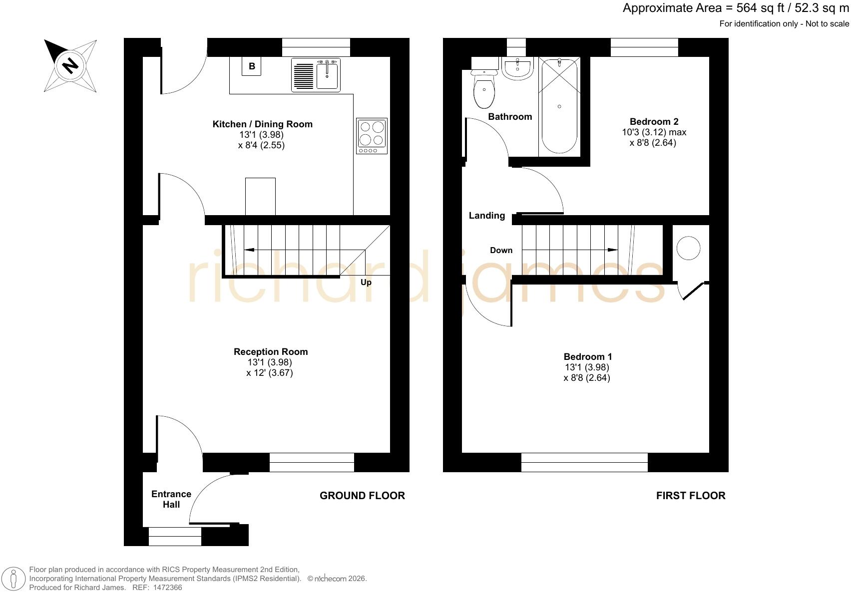 Dunsford Close, Swindon, SN1 4PW floorplan