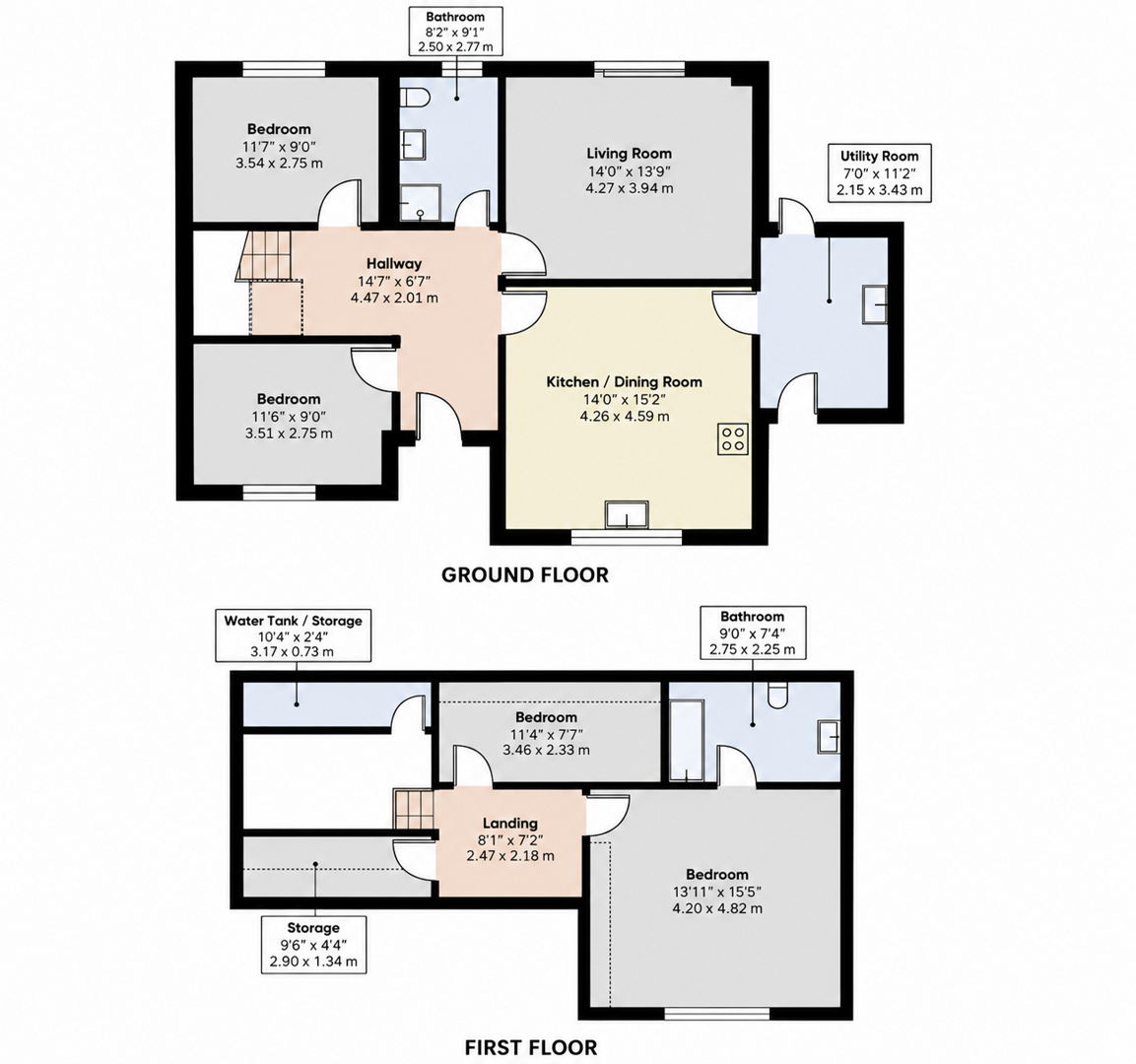 Grisdale Gardens, Illogan, Redruth floorplan