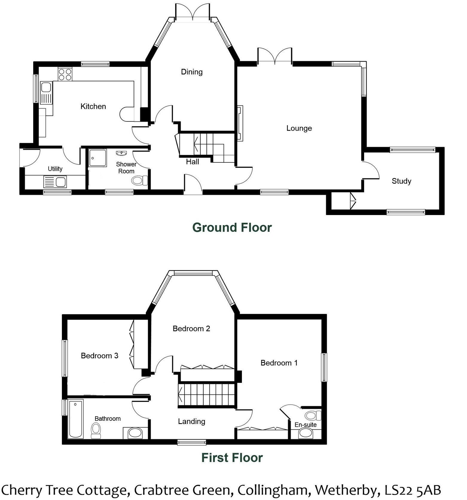 Collingham ~ Crabtree Green, LS22 floorplan