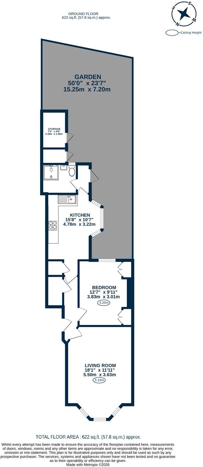 Iverson Road, West Hampstead, NW6 floorplan