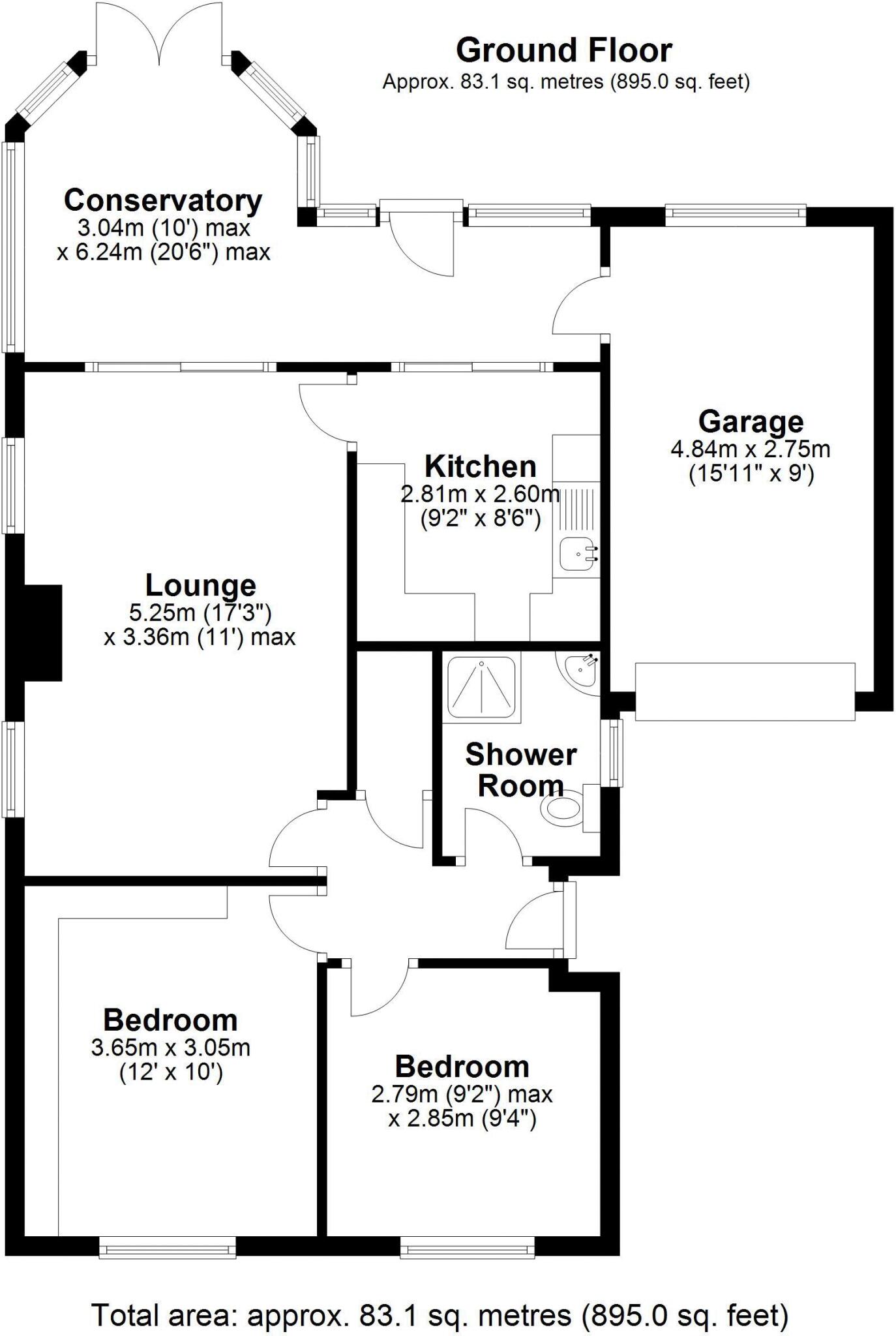 10 Barrington Court, Shifnal, TF11 8UA floorplan