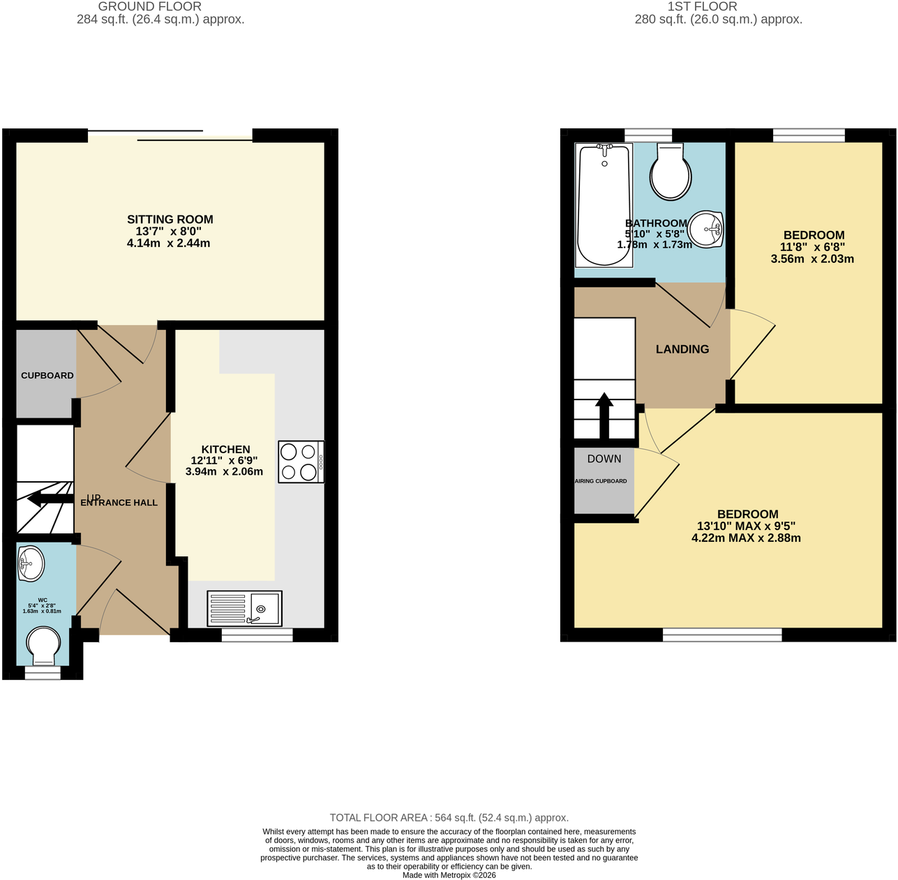 Lady Fern Road, Roborough, Plymouth, PL6 7ET floorplan