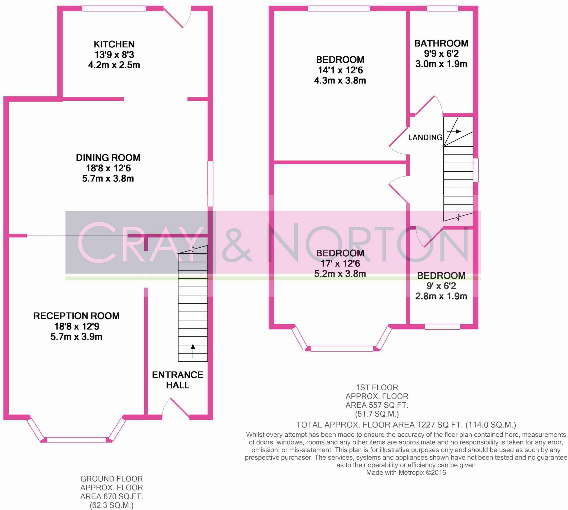 Westbourne Road, Addiscombe, CR0 floorplan