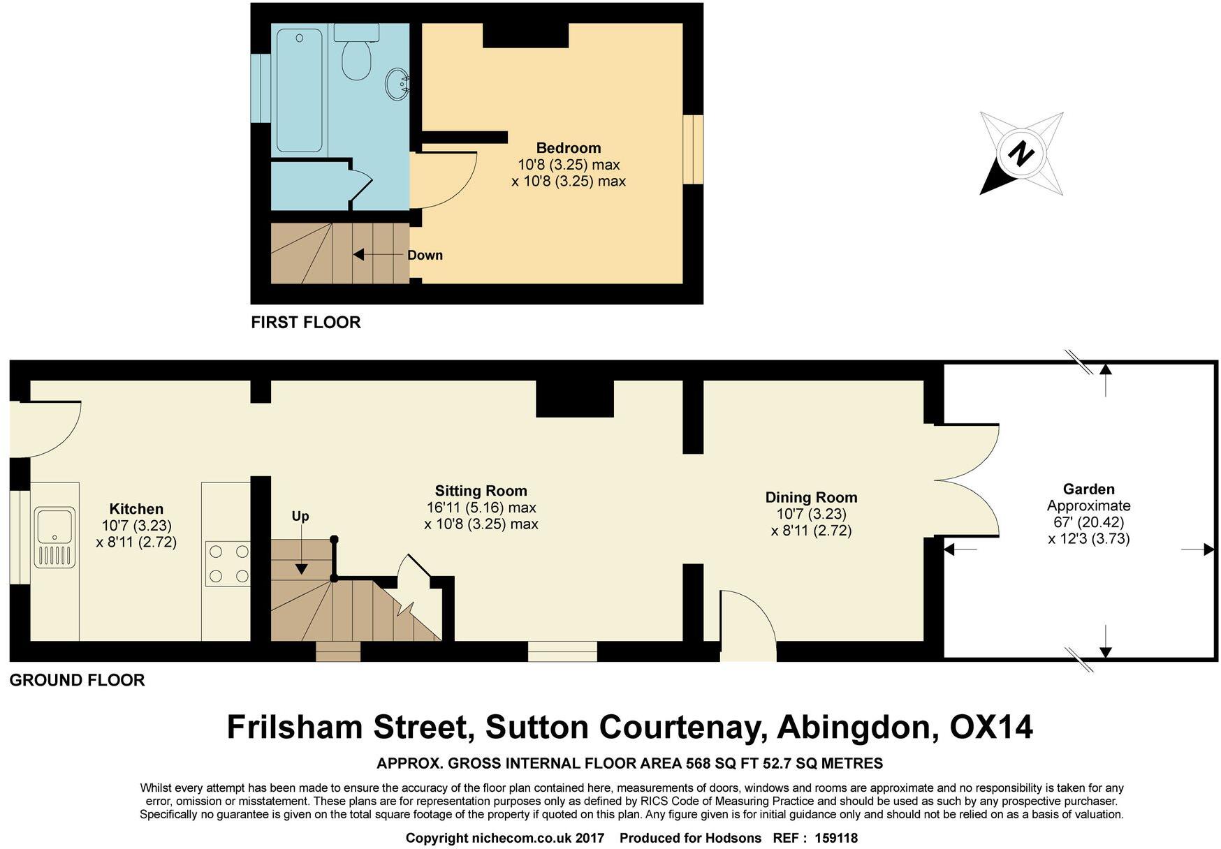 Frilsham Street, Sutton Courtenay, OX14 floorplan