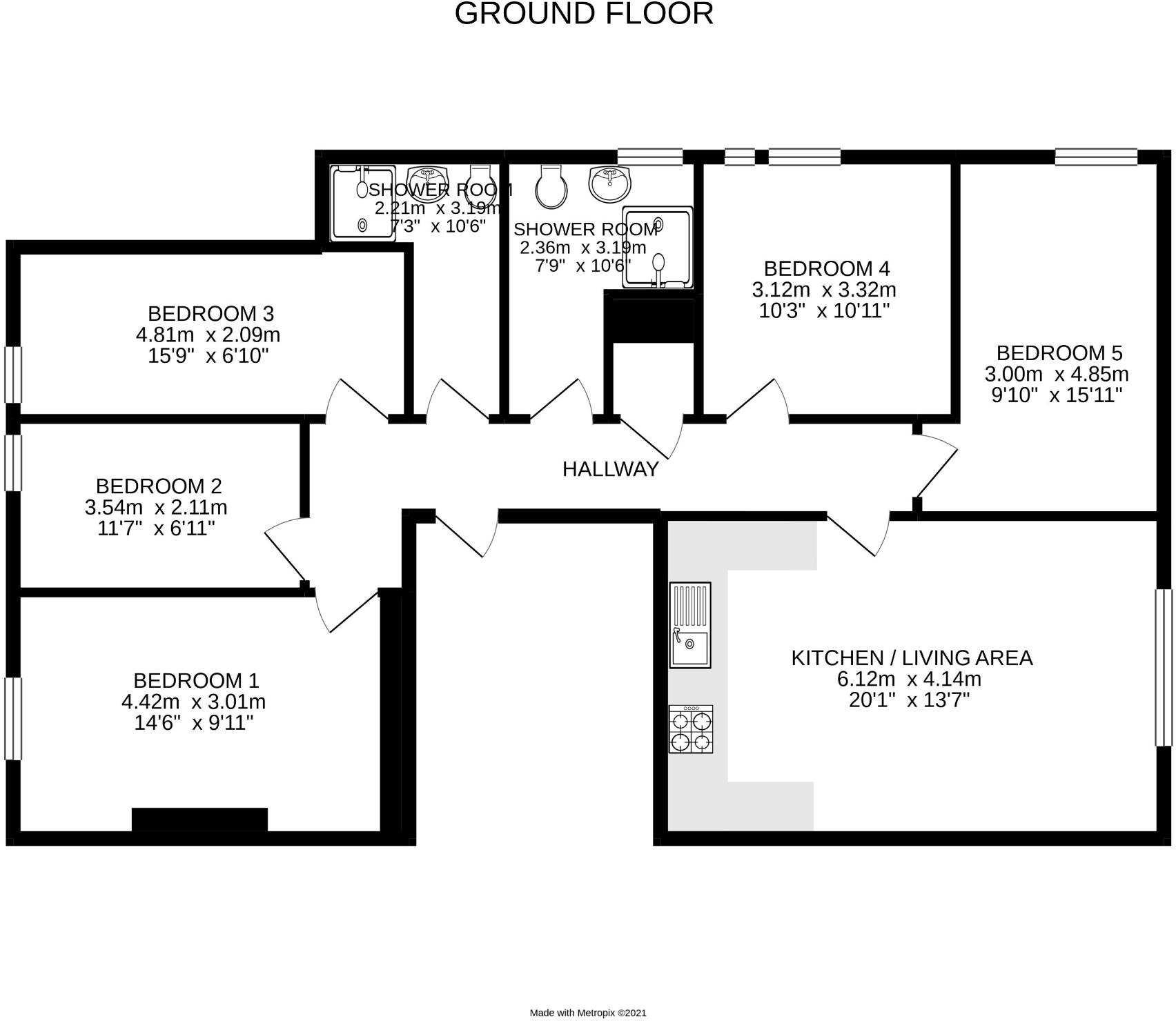 Eaton Crescent, Bristol, BS8 floorplan