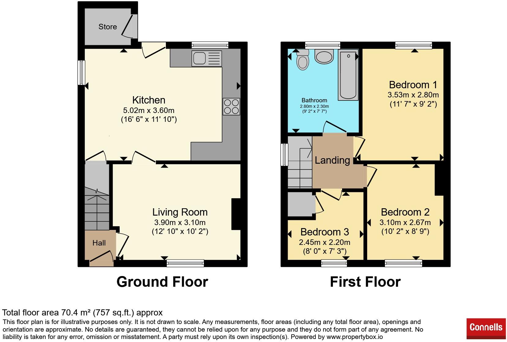 Laburnum Avenue, Cannock floorplan