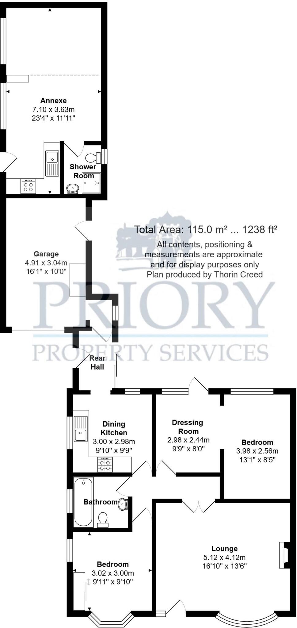 Derwent Drive, Biddulph floorplan