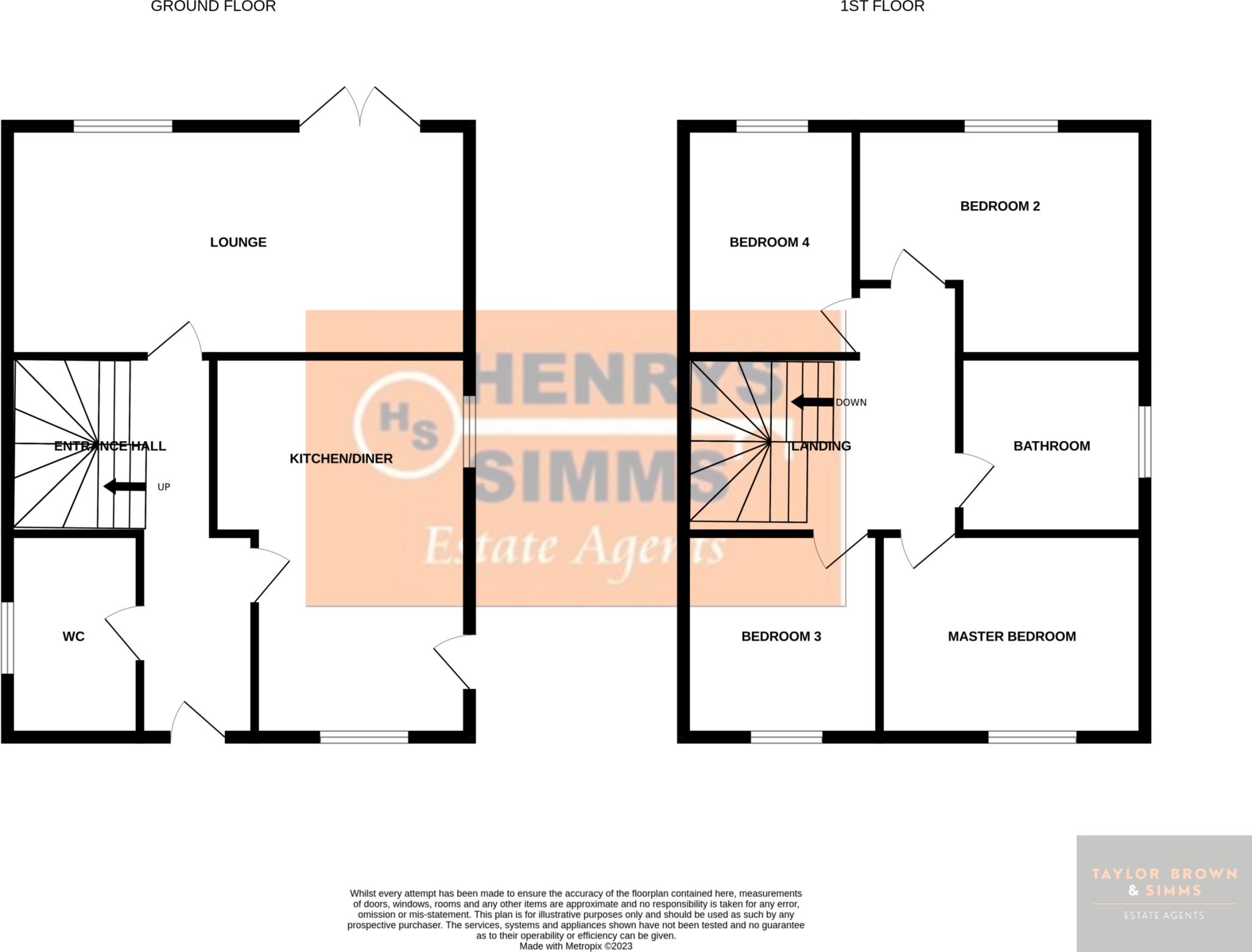 Woodland Close, Smalley, Ilkeston, Derbyshire floorplan