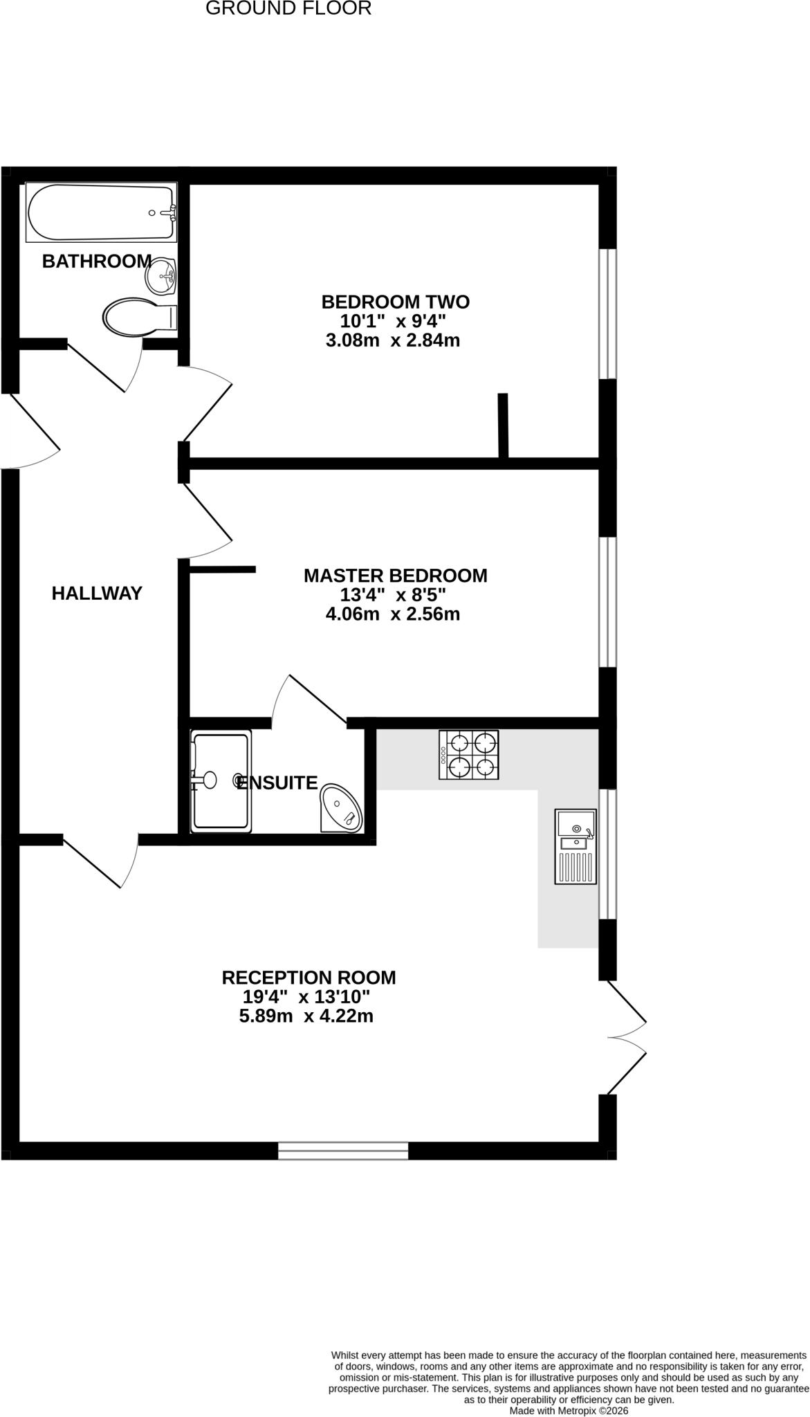 Monteagle Lane, Yateley, Hampshire, GU46 floorplan