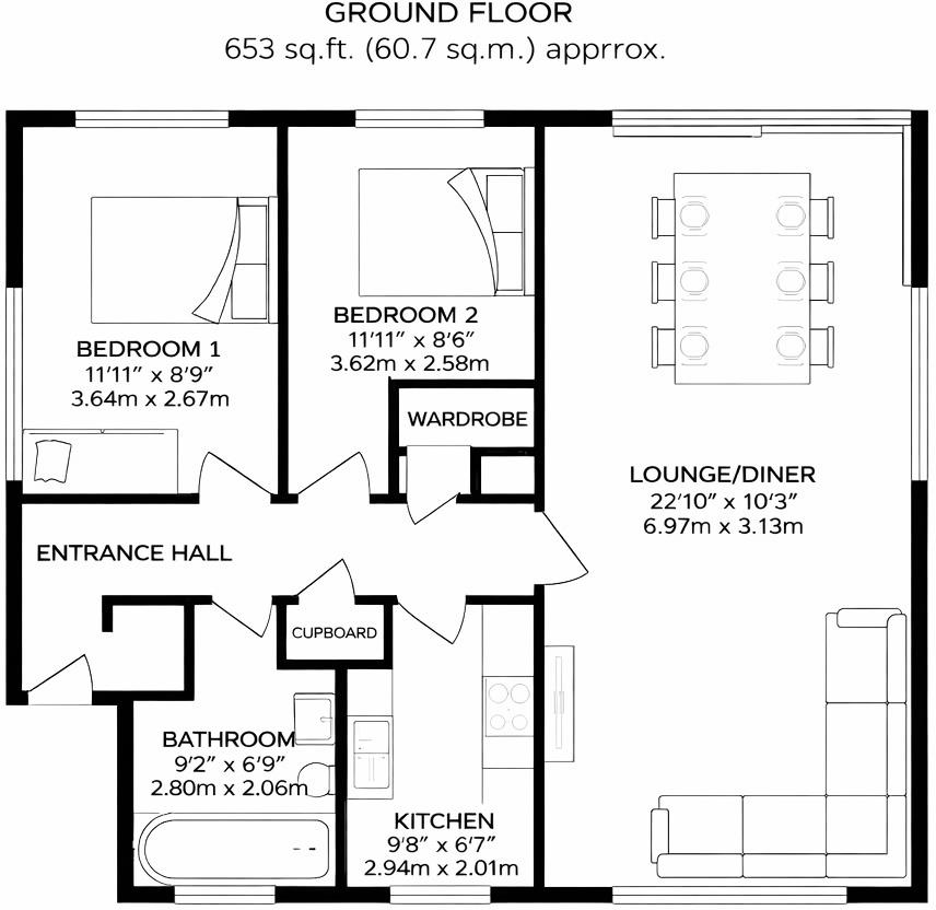 Jordans, Hillyfields, Welwyn Garden City floorplan