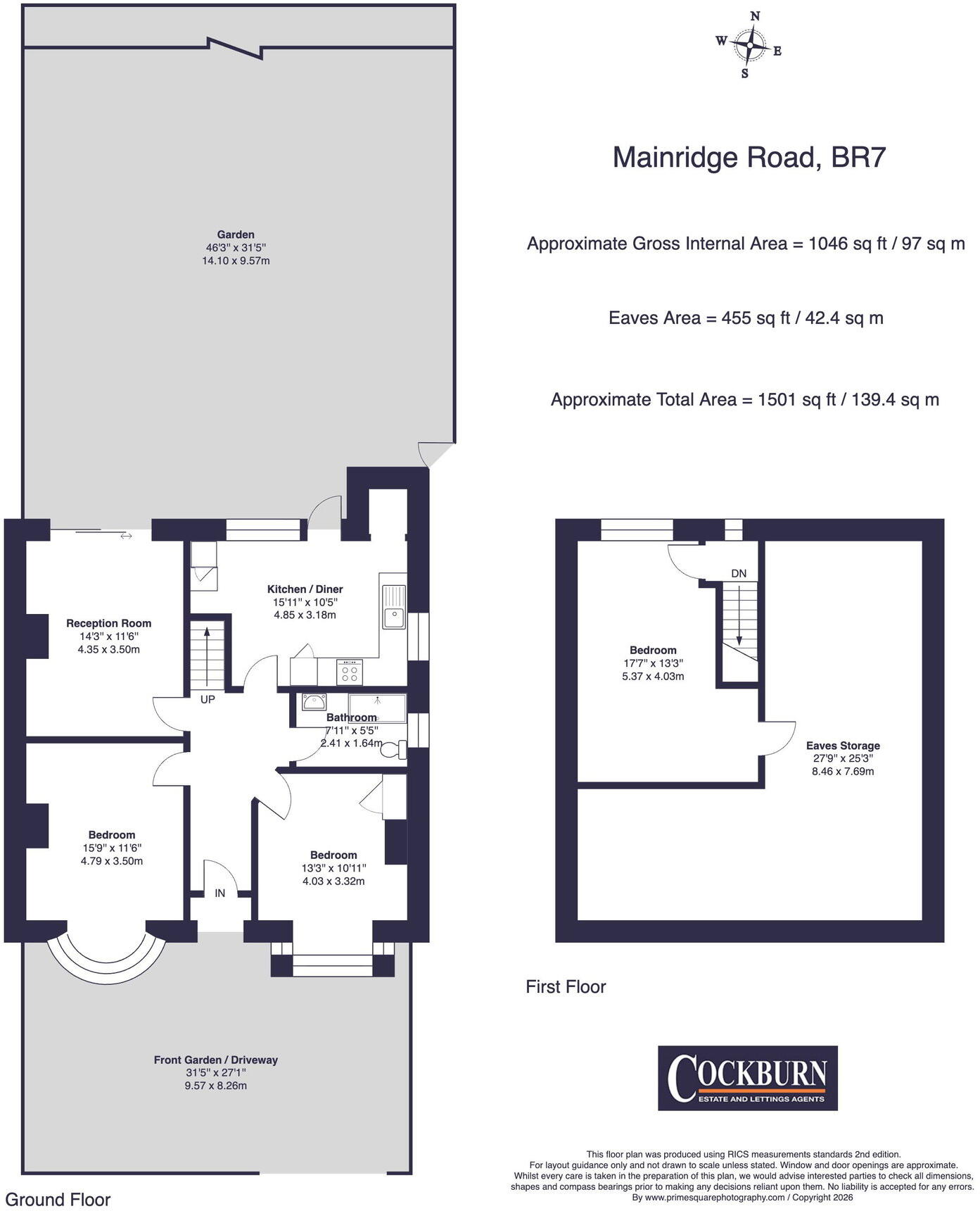 Mainridge Road, Chislehurst, BR7 floorplan