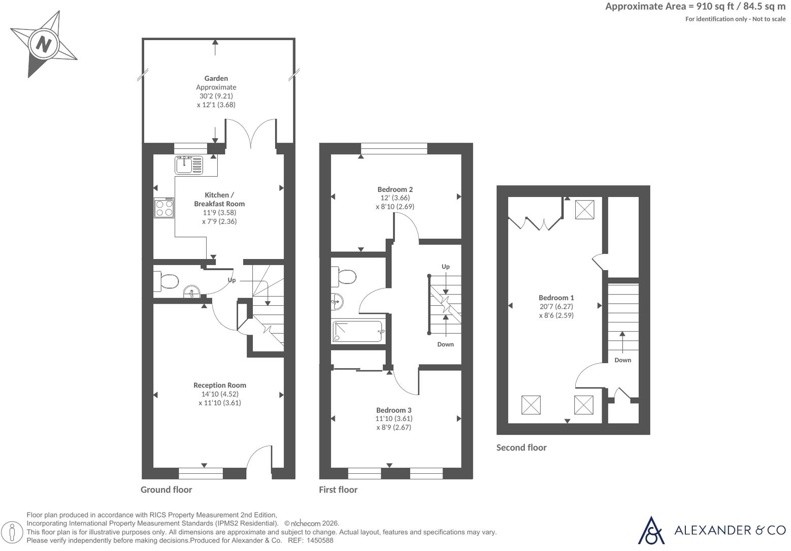 Fauna Field, Dunstable, Bedfordshire floorplan