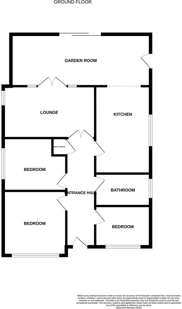 Coniston Crescent, Humberston, Grimsby floorplan
