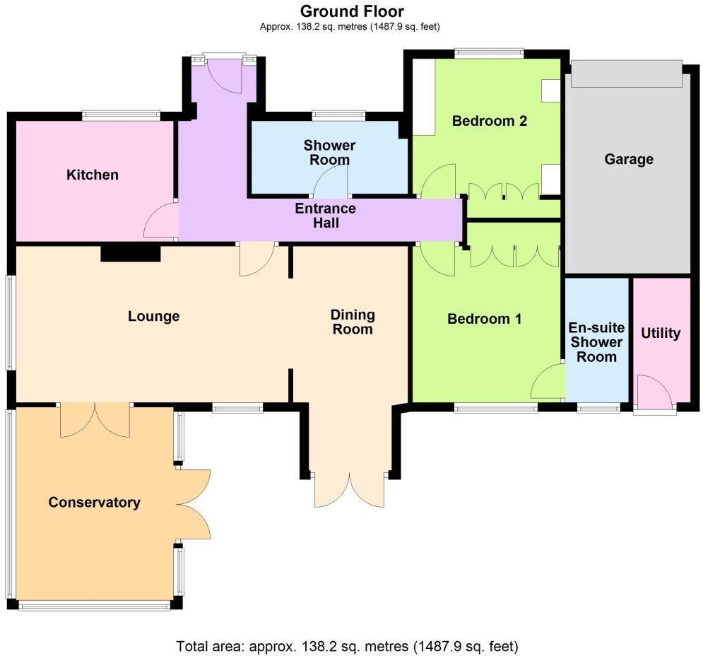 Sussex Avenue, Melton Mowbray floorplan