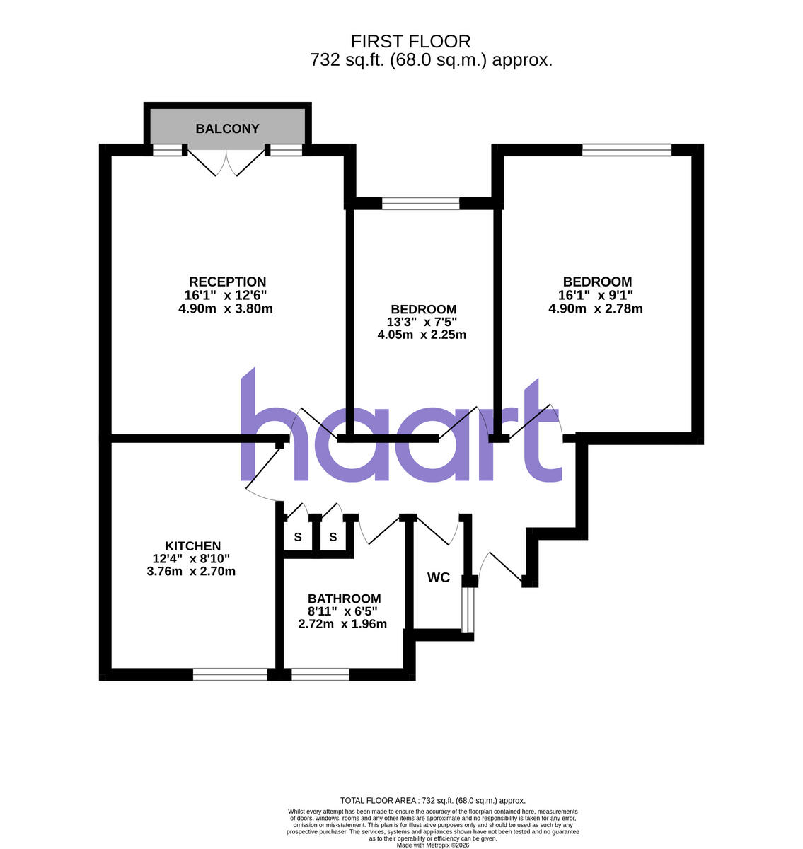 Charters Close, LONDON floorplan
