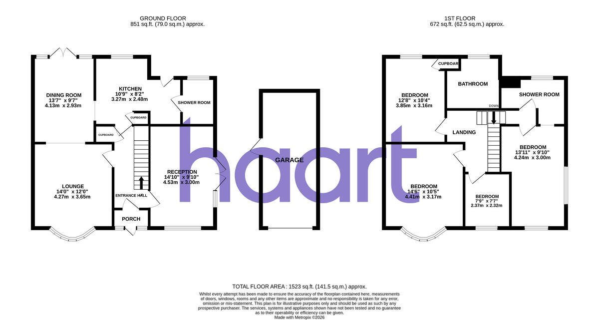 Southfields Avenue, Ashford floorplan