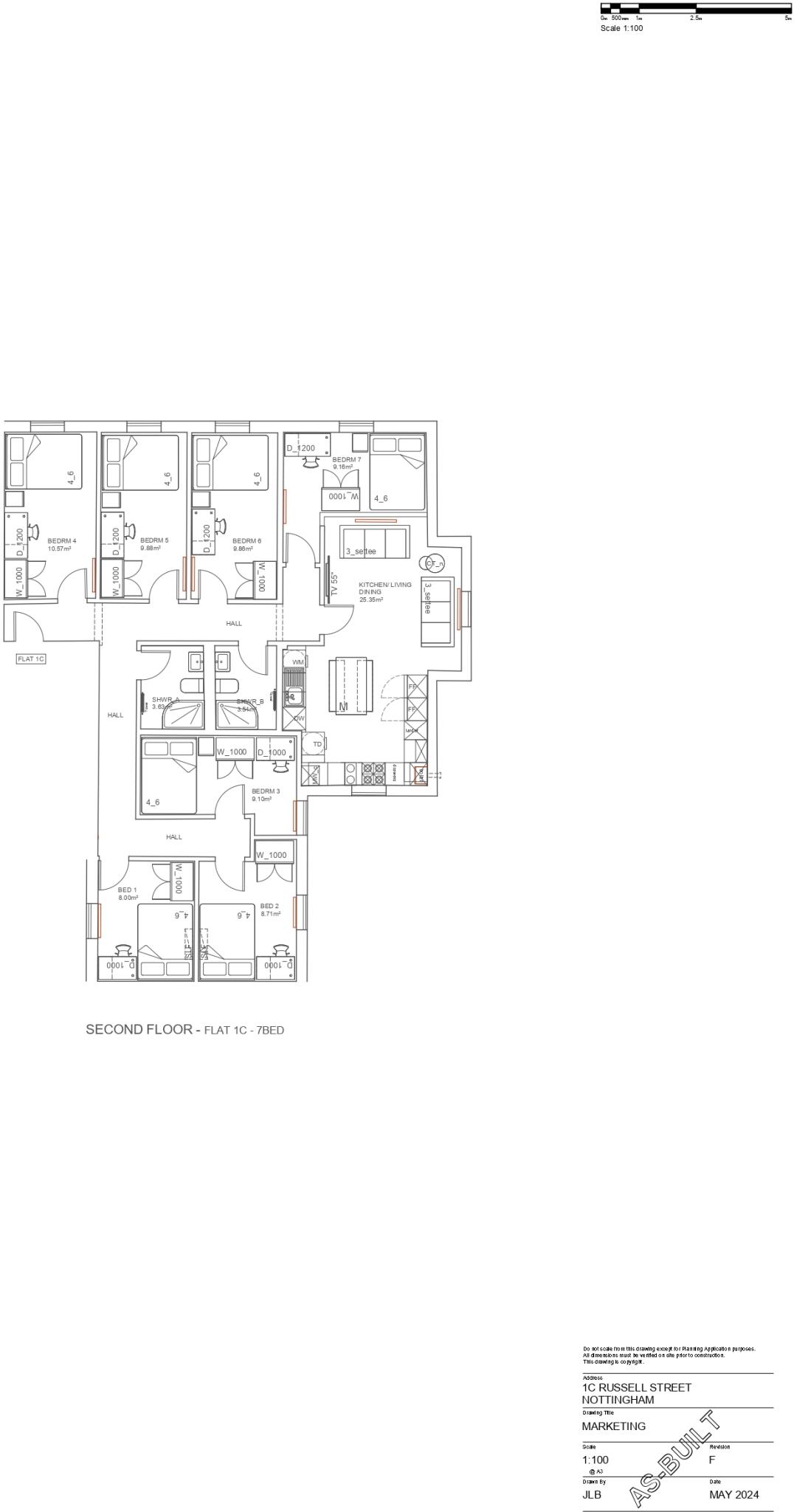1c, Russell Street NG74FL floorplan