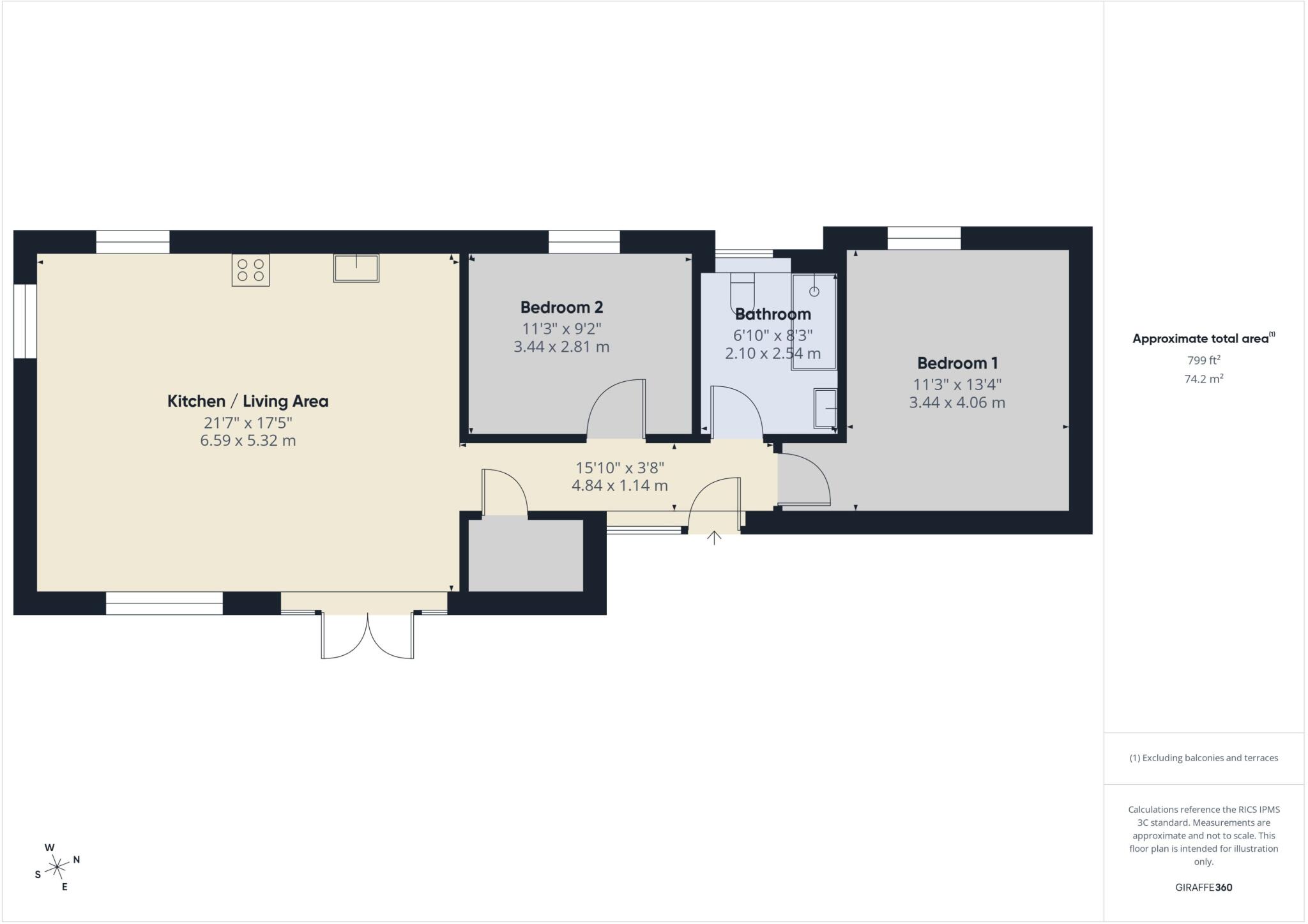 4, Mable Close, Melton Mowbray, LE13 floorplan