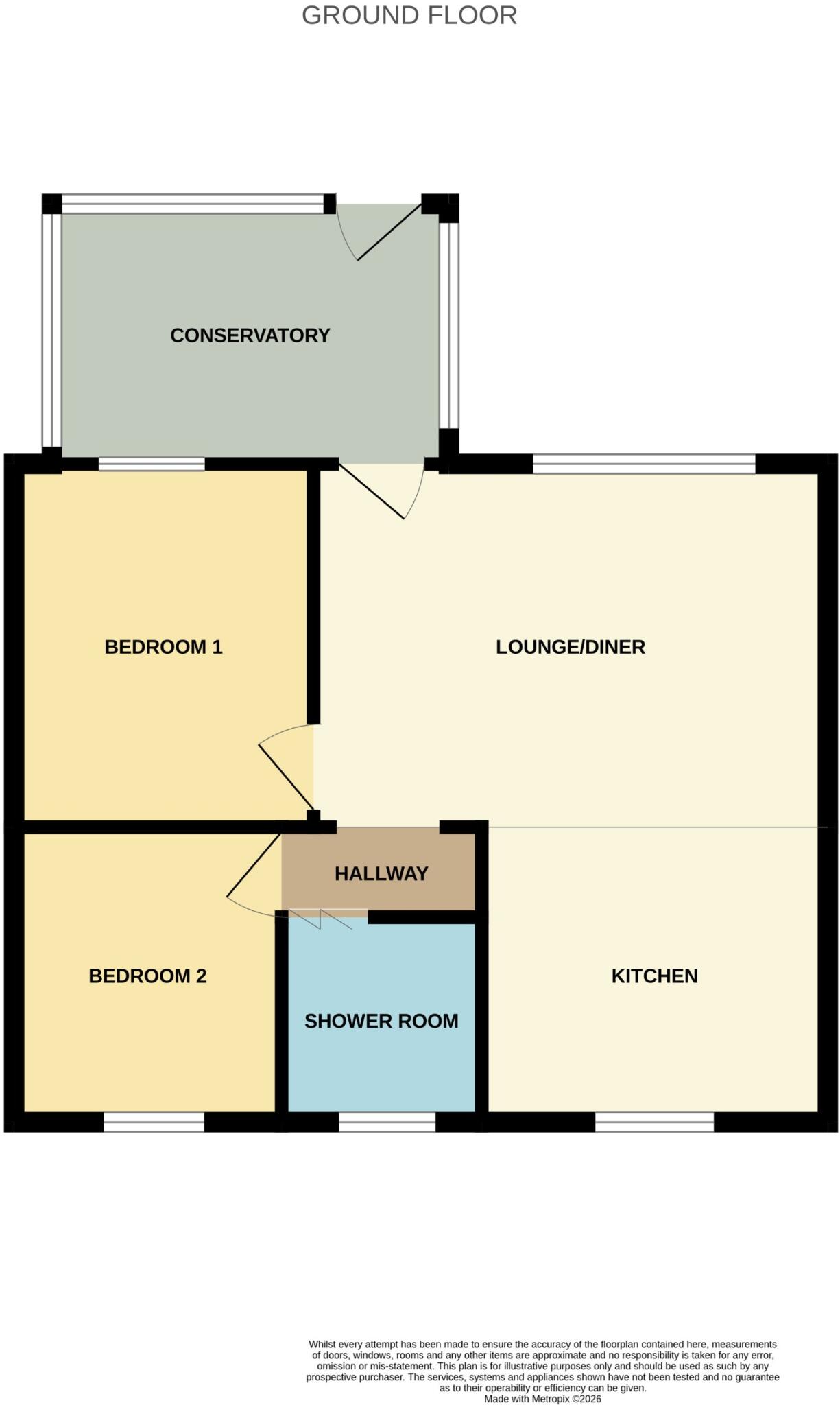 Langton Court, Skegness, PE25 floorplan