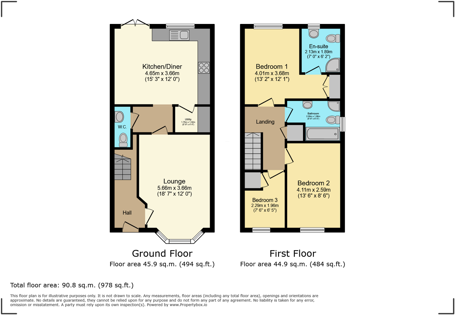 Barwell Drive, Rothley floorplan