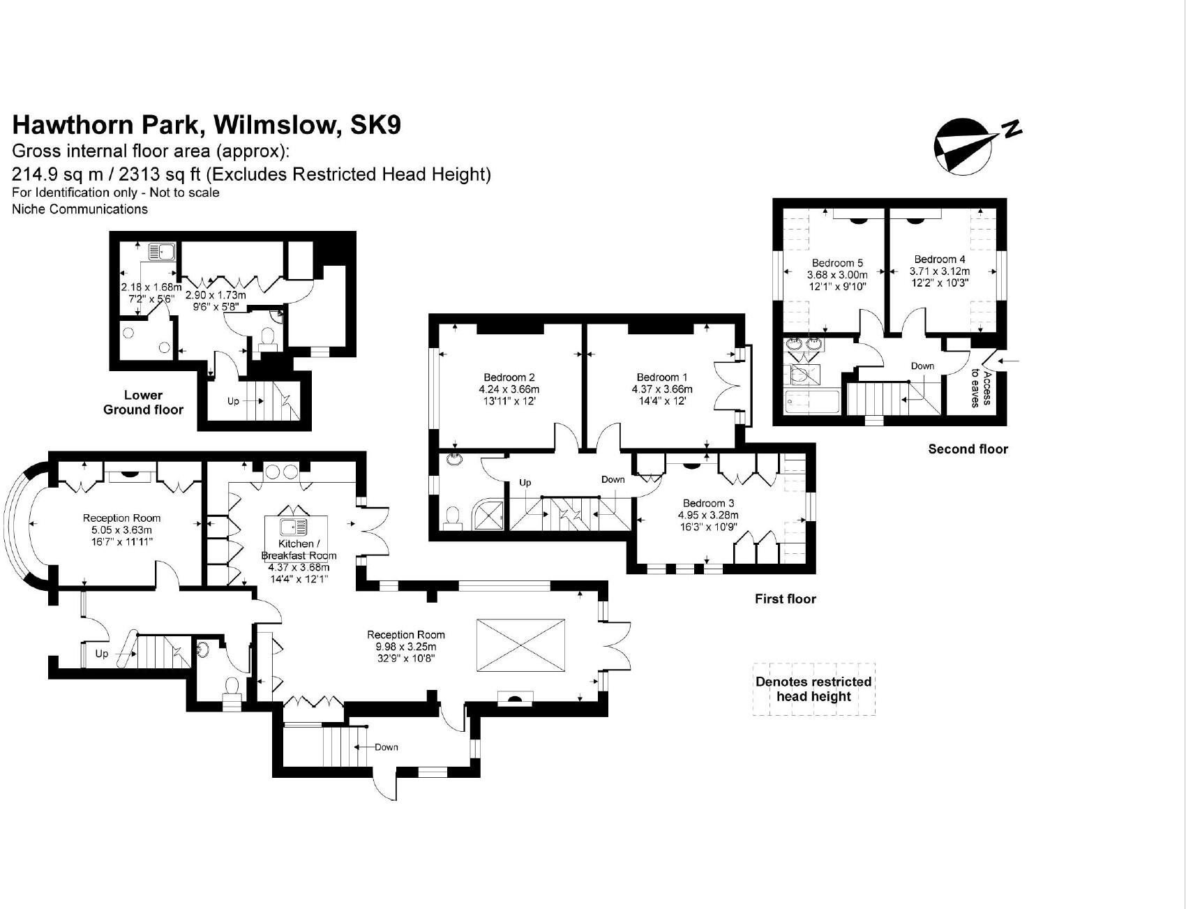 Hawthorn Park, Wilmslow, Cheshire, SK9 floorplan