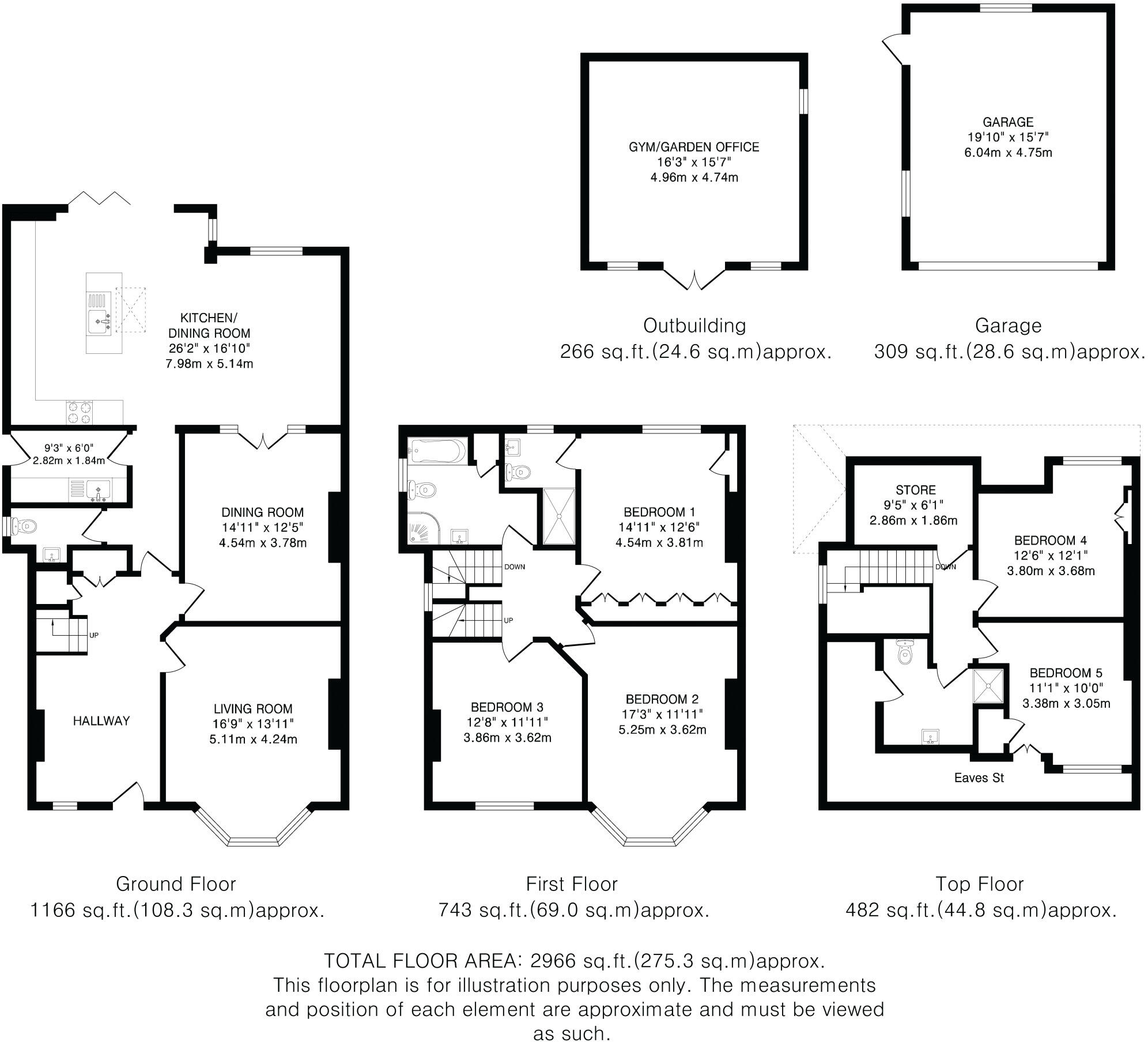 London Road, St. Albans, Hertfordshire, AL1 floorplan