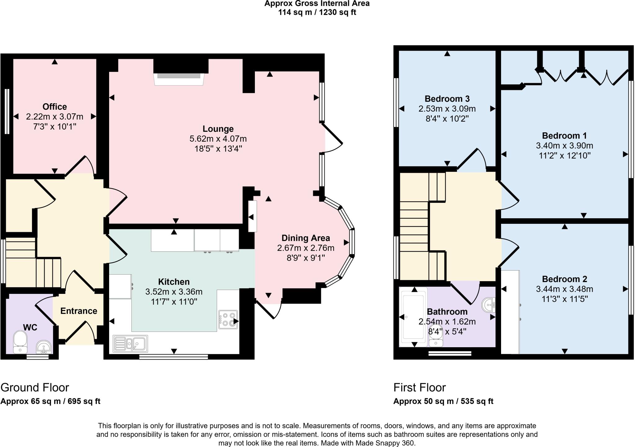 Cotes Avenue, Lower Parkstone, Poole, Dorset, BH14 floorplan